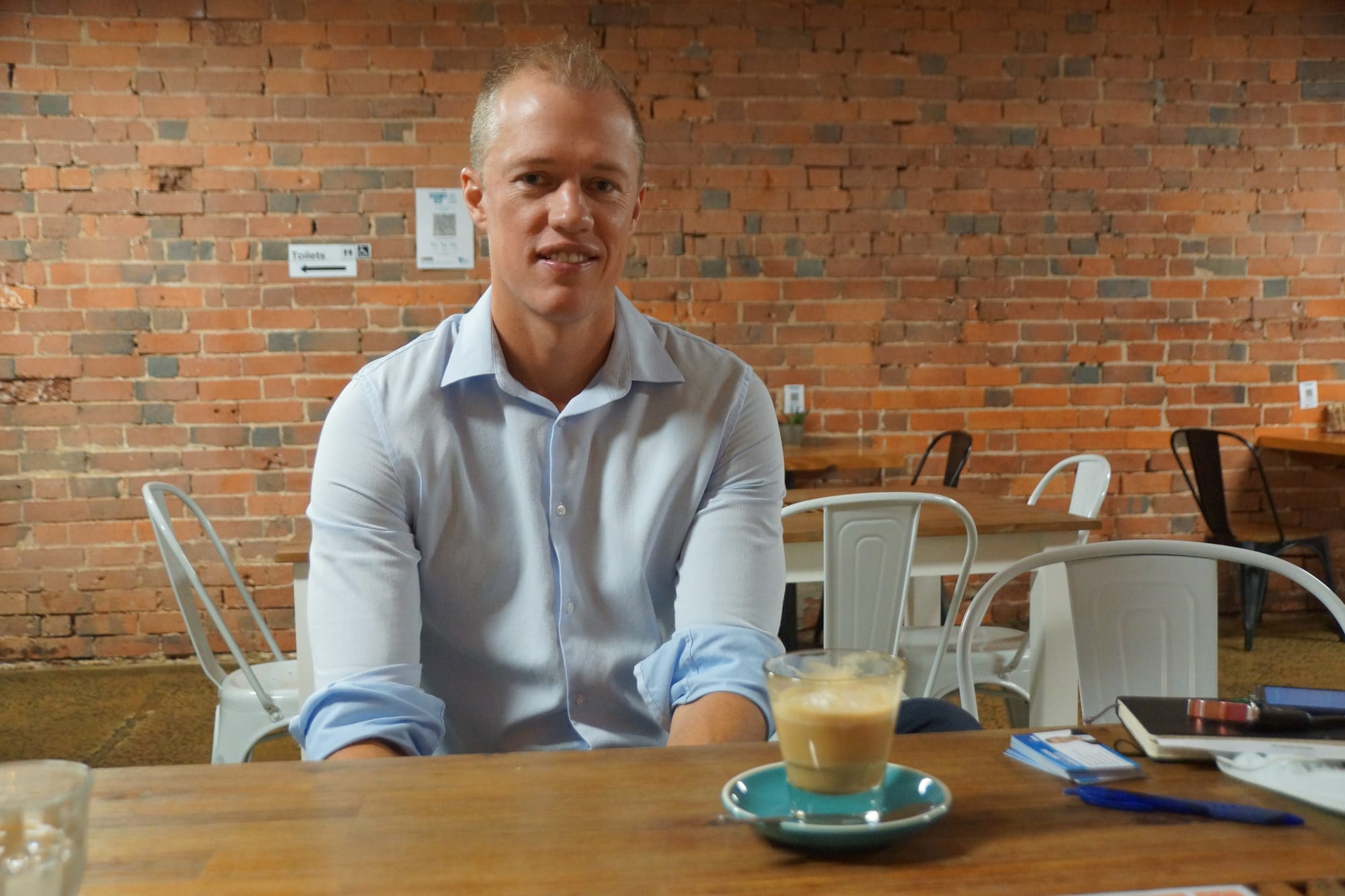 A cuppa with Steve Brooks