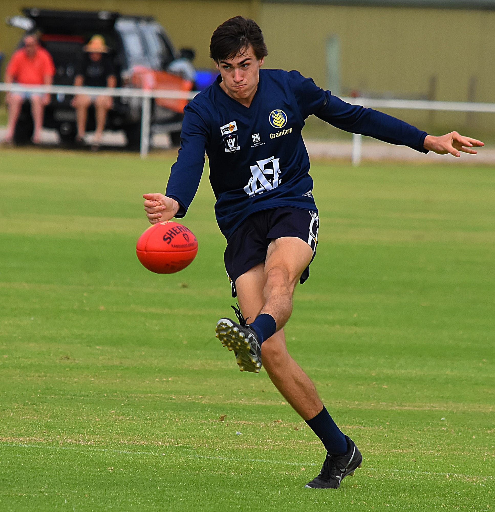 Trusty left… Dylan Craven finds a target.  