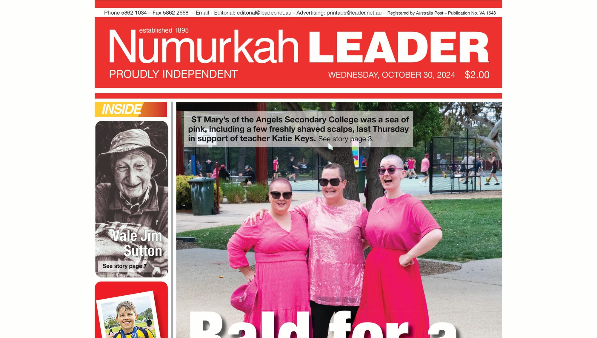 Numurkah Leader Digital Edition October 30 2024