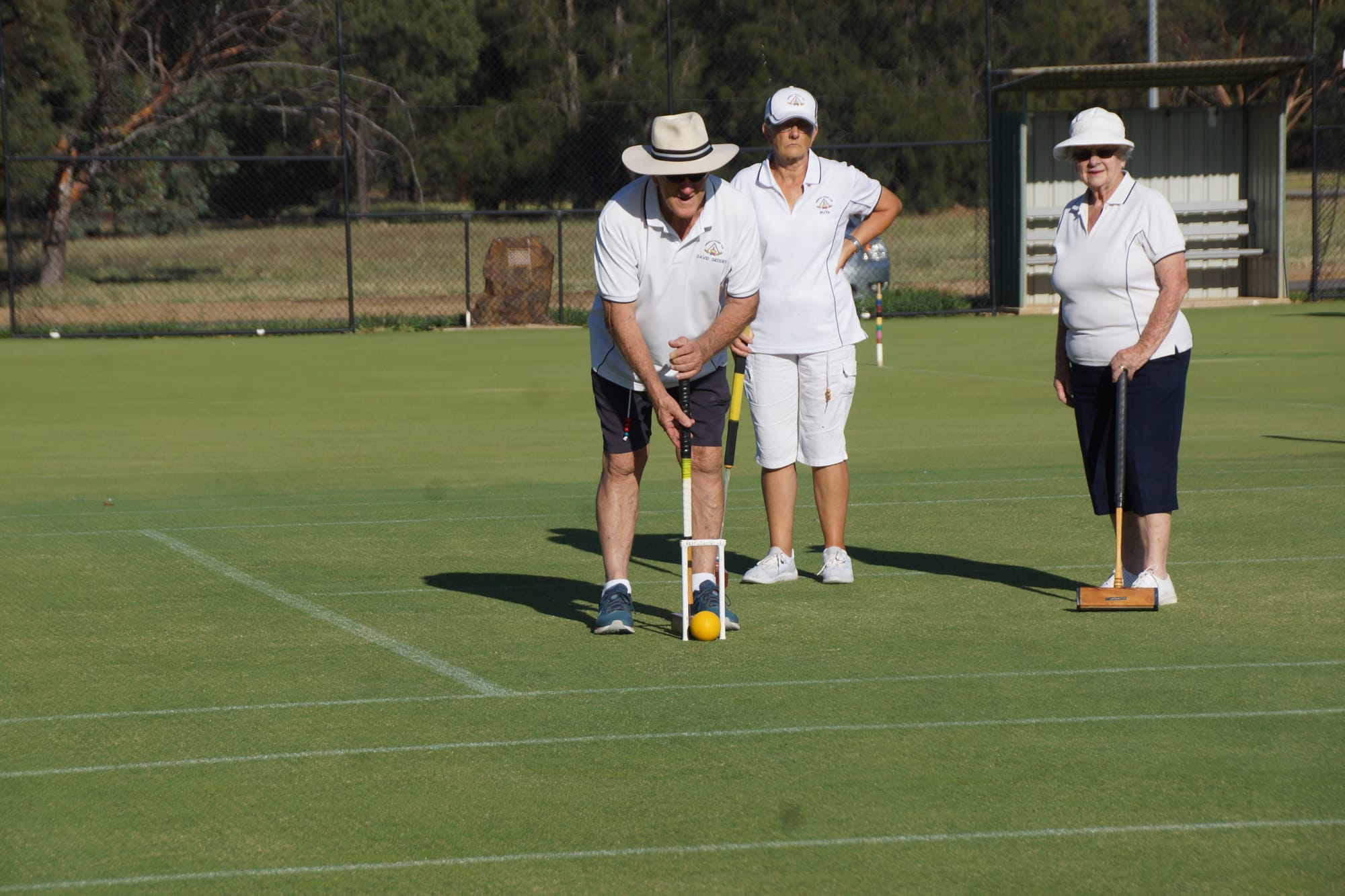 Juey maintains his consistency with the mallet