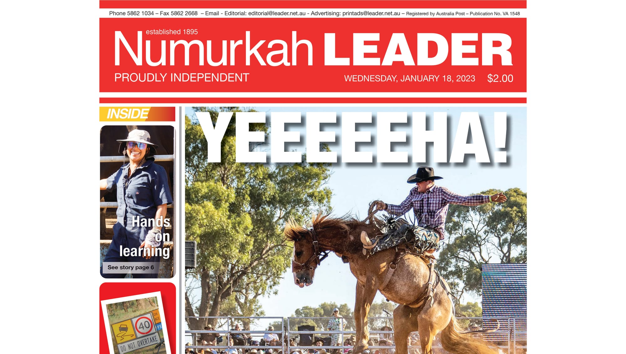 Numurkah Leader digital edition: January 18 2023