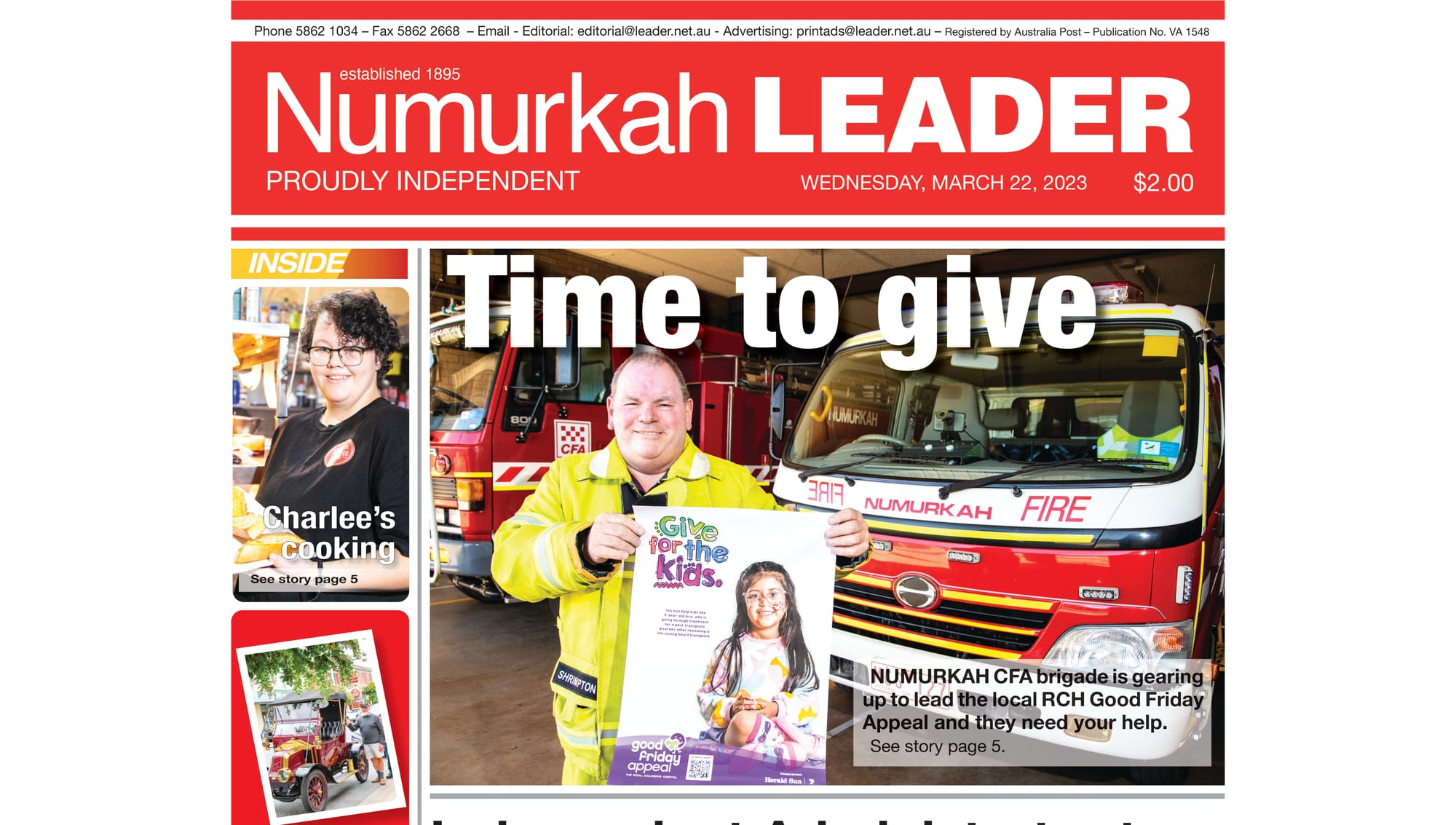 Numurkah Leader digital edition: March 22 2023