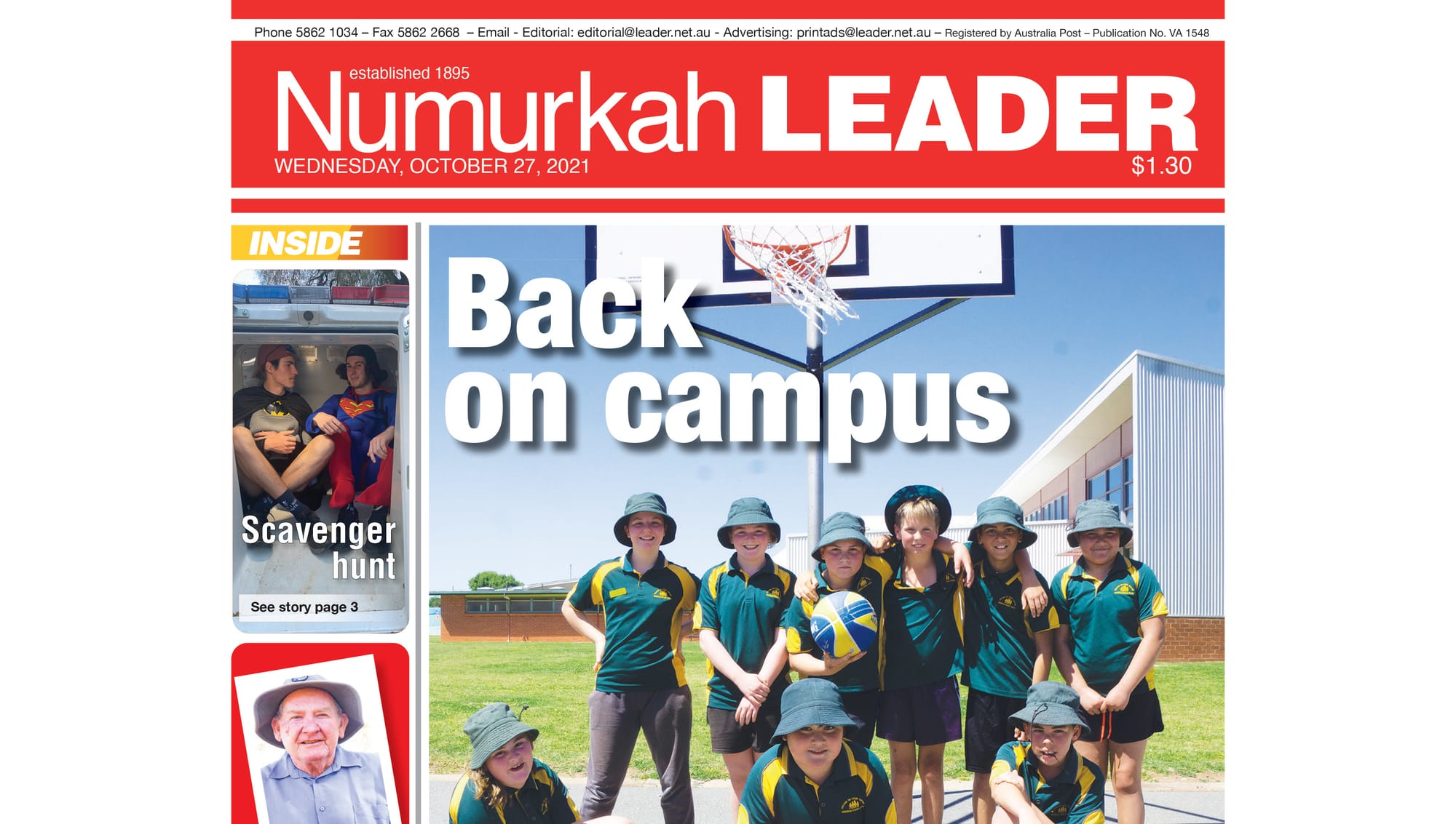 Numurkah Leader digital edition: October 27 2021