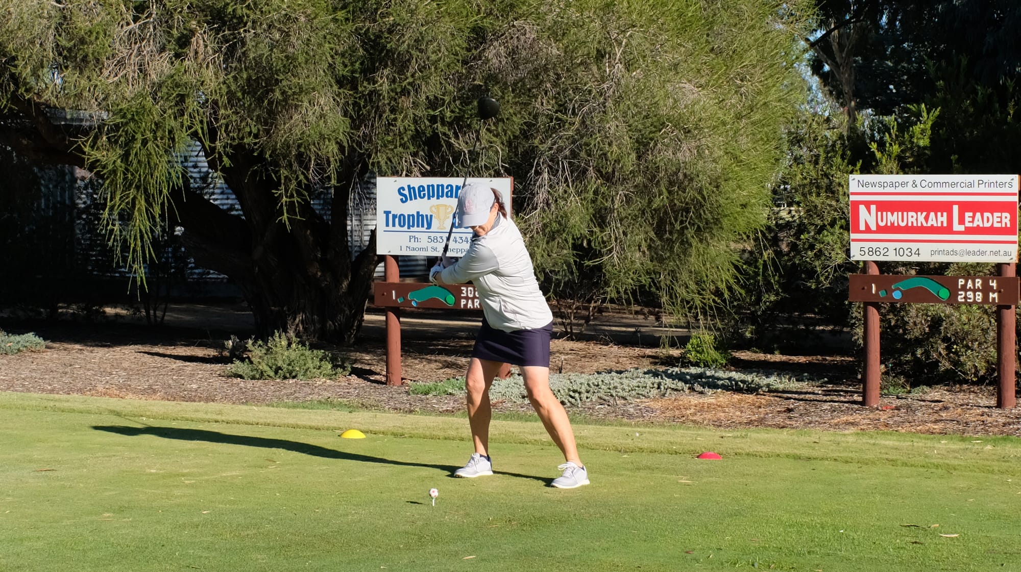 Star player... Tracey Clouston started the winter season on fire.
