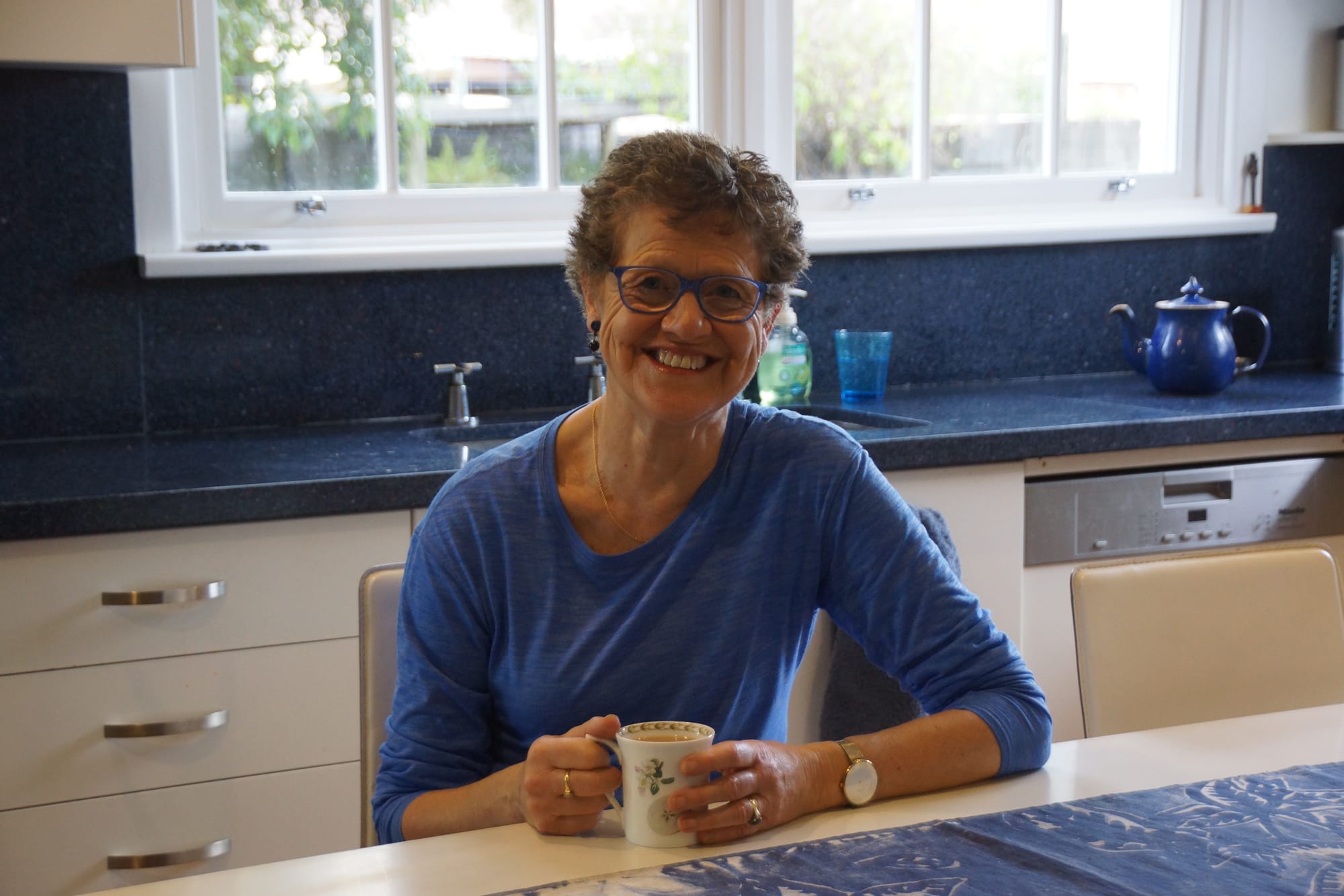 Dom's cuppa this week was with local pharmacist Kerry Stone.
