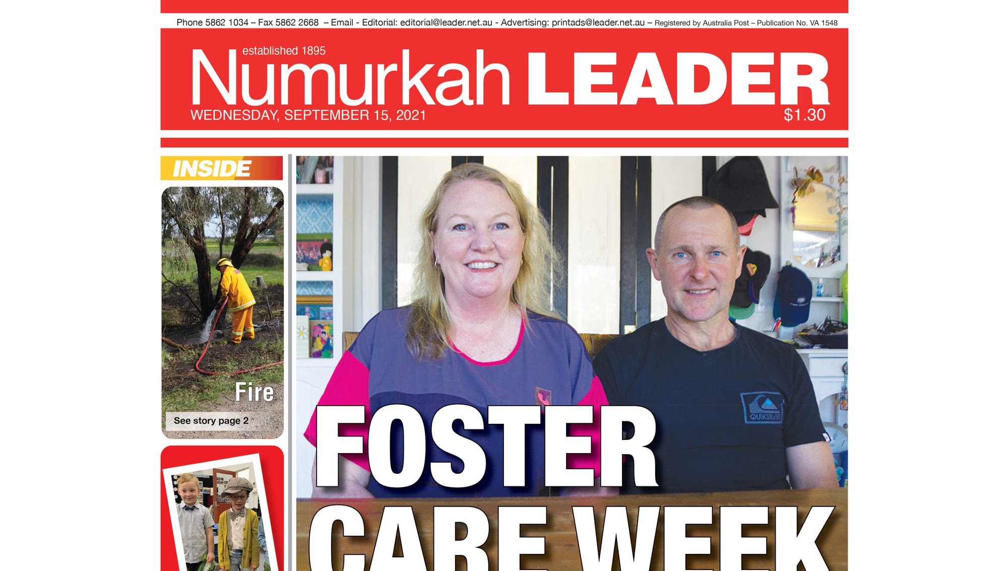 Numurkah Leader digital edition: September 15 2021