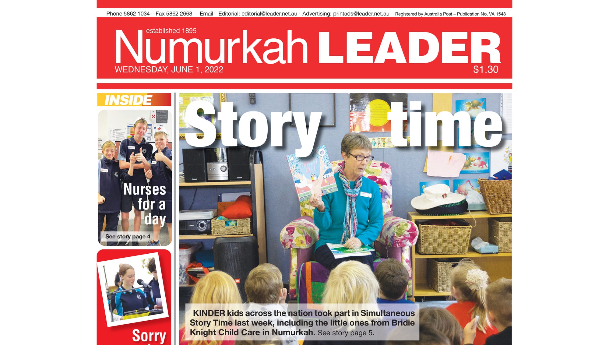 Numurkah Leader digital edition: June 1 2022