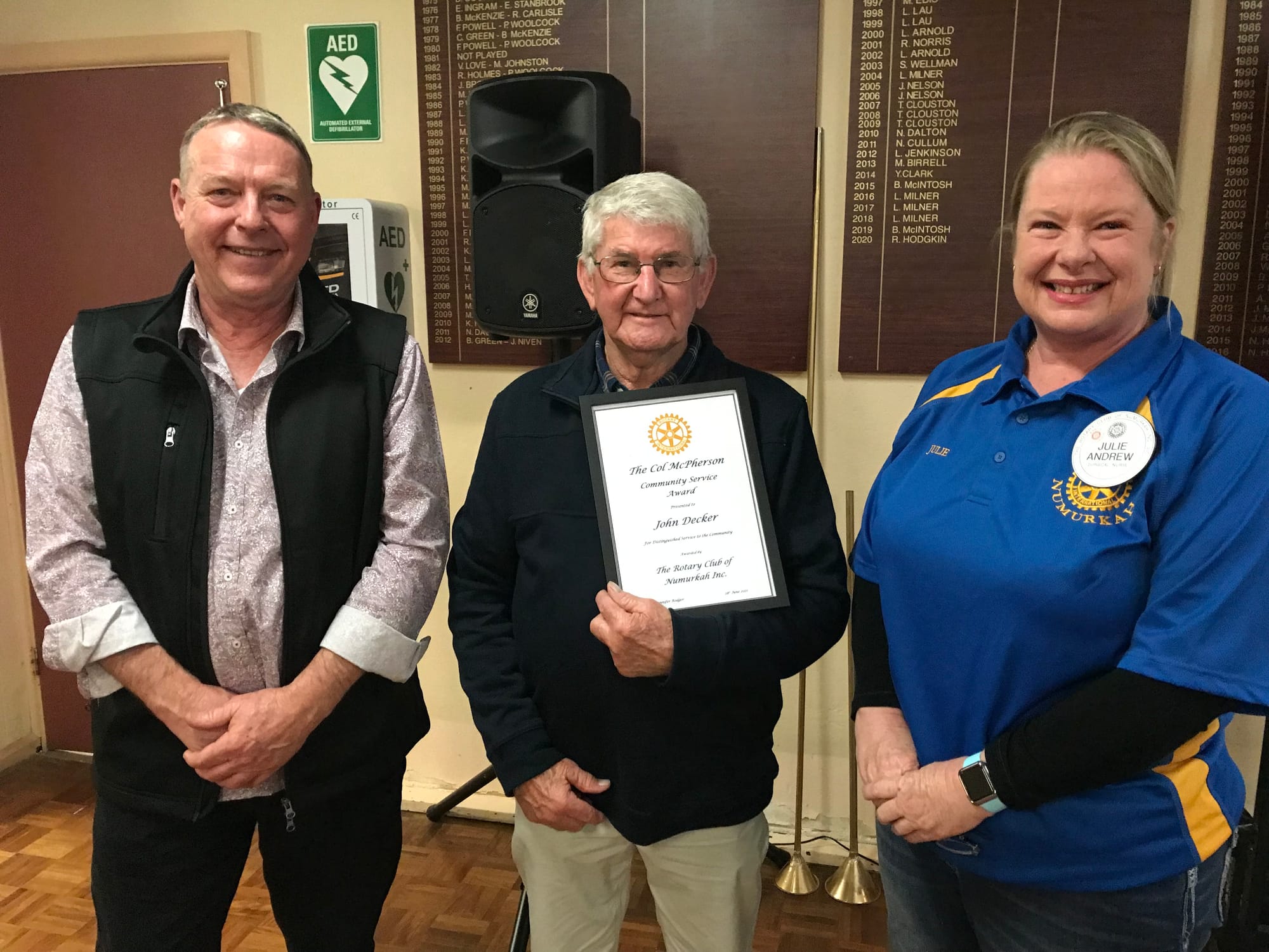 Rotary celebrates a year like no other