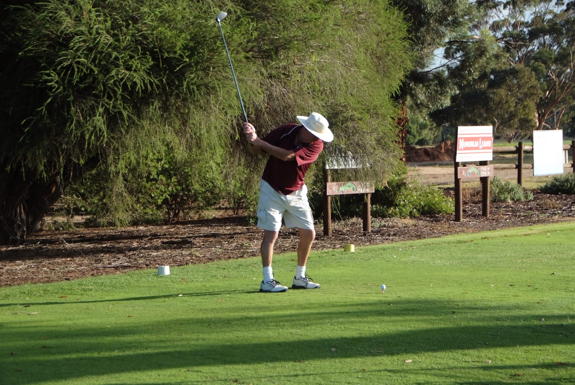 Two in a row ... Bruce Collins scored a second consecutive Thursday golf win last week.
