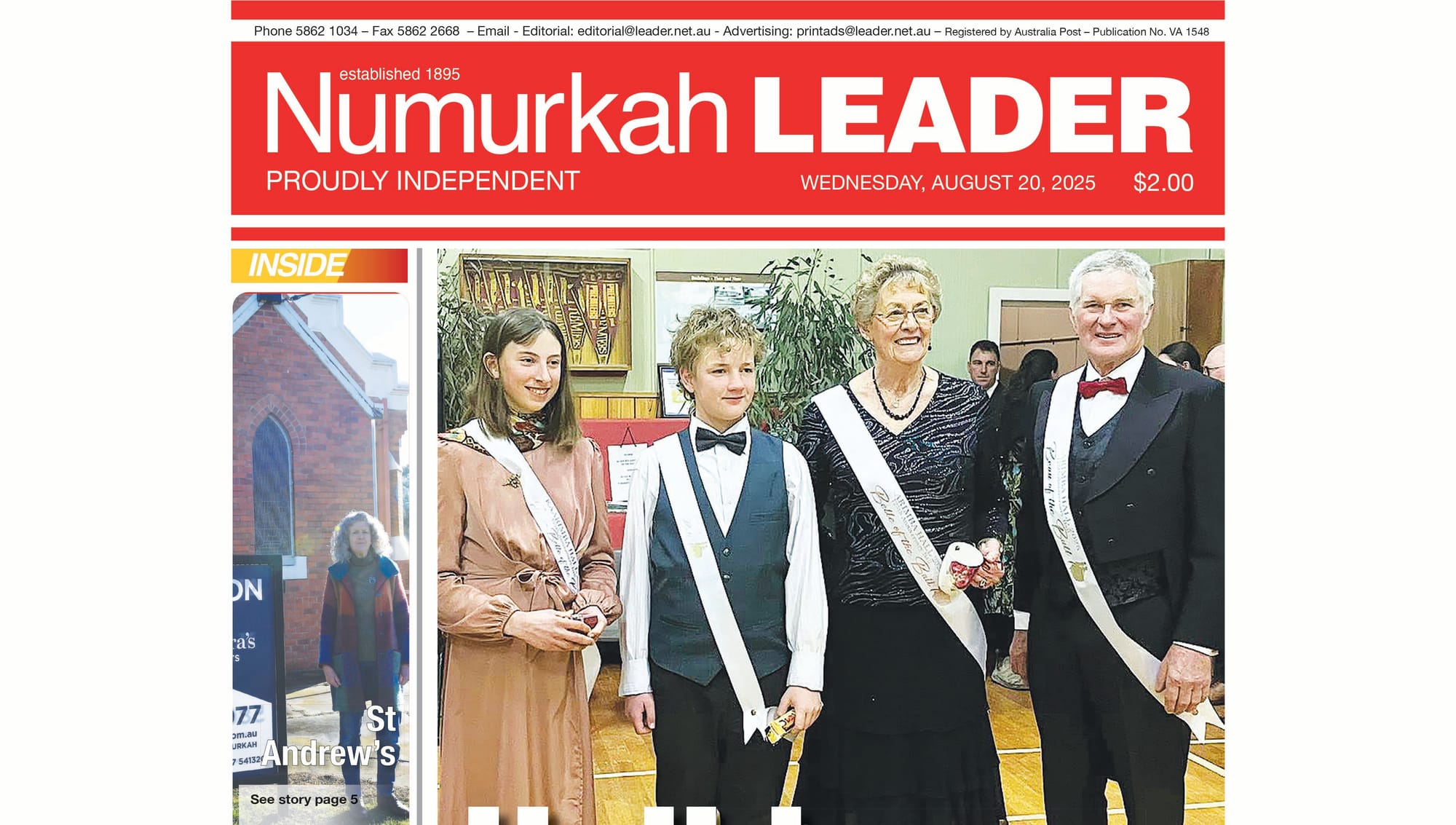 Numurkah Leader Digital Edition August 20 2025