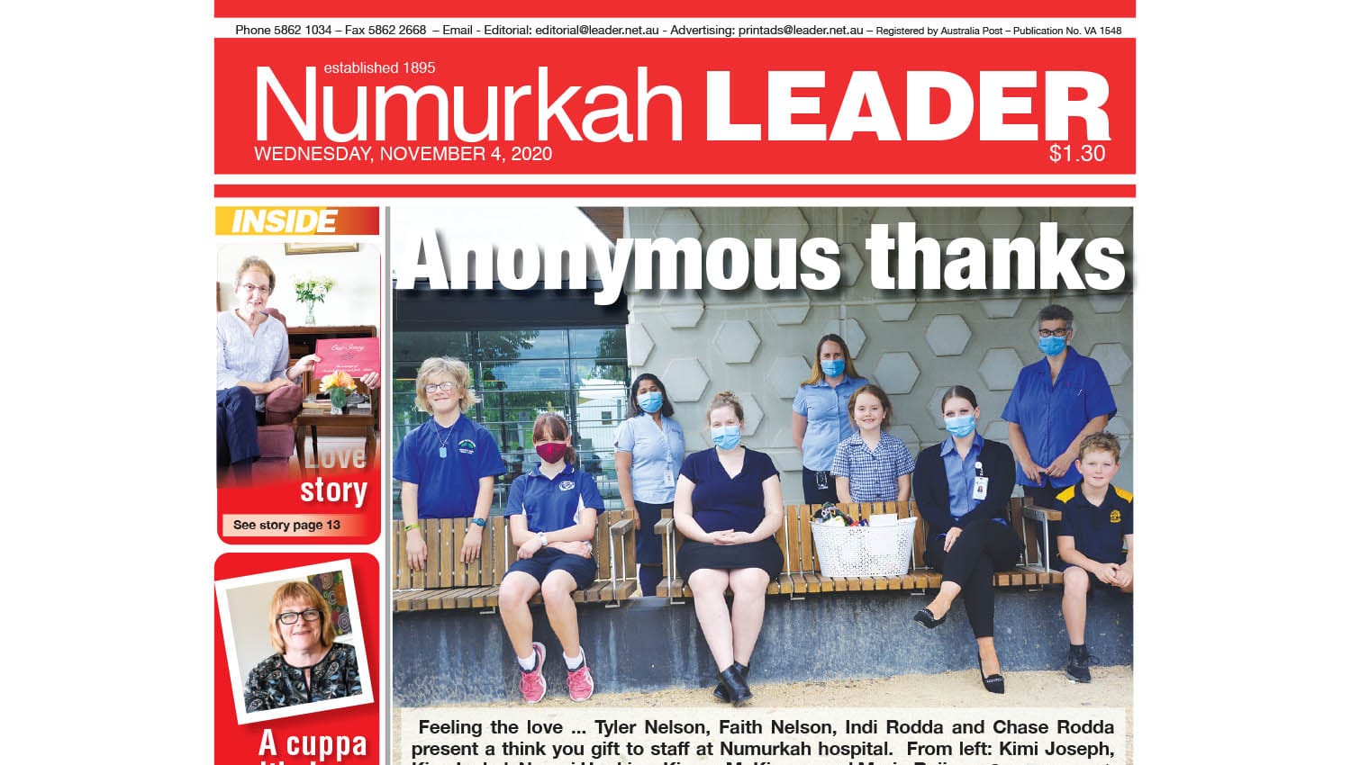 Numurkah Leader digital edition: November 4 2020