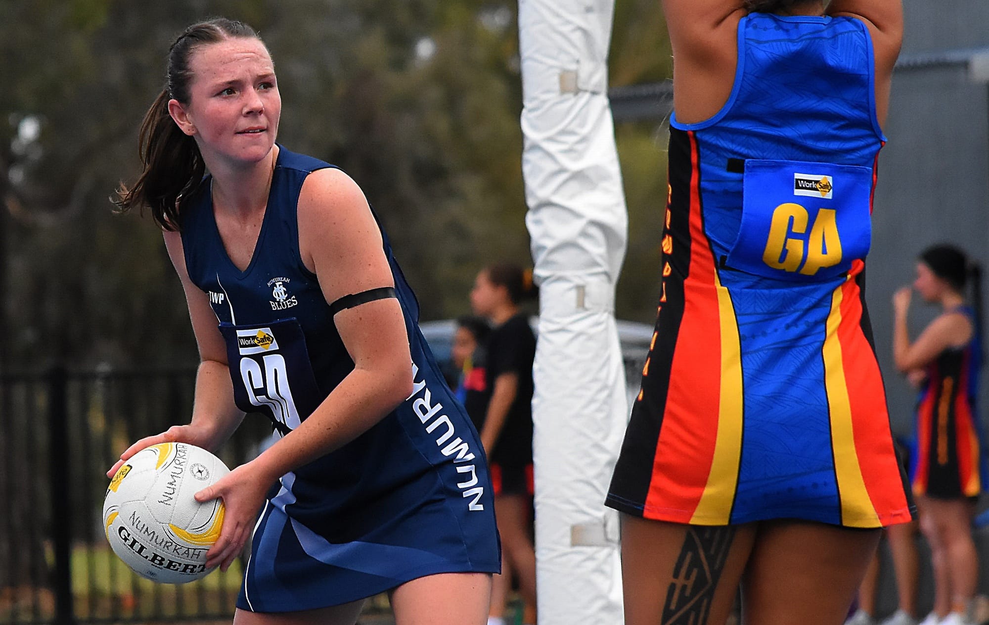 Careful... Sophie Morris picks out the best option in A-grade.