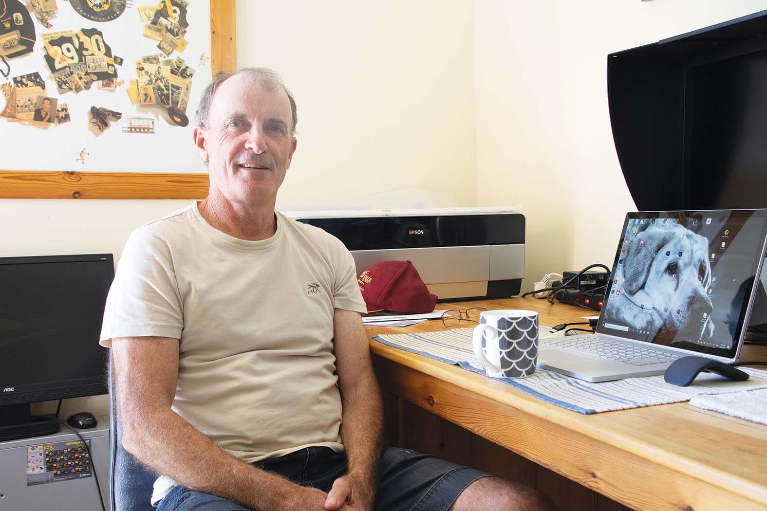 A cuppa with Dennis Rickard