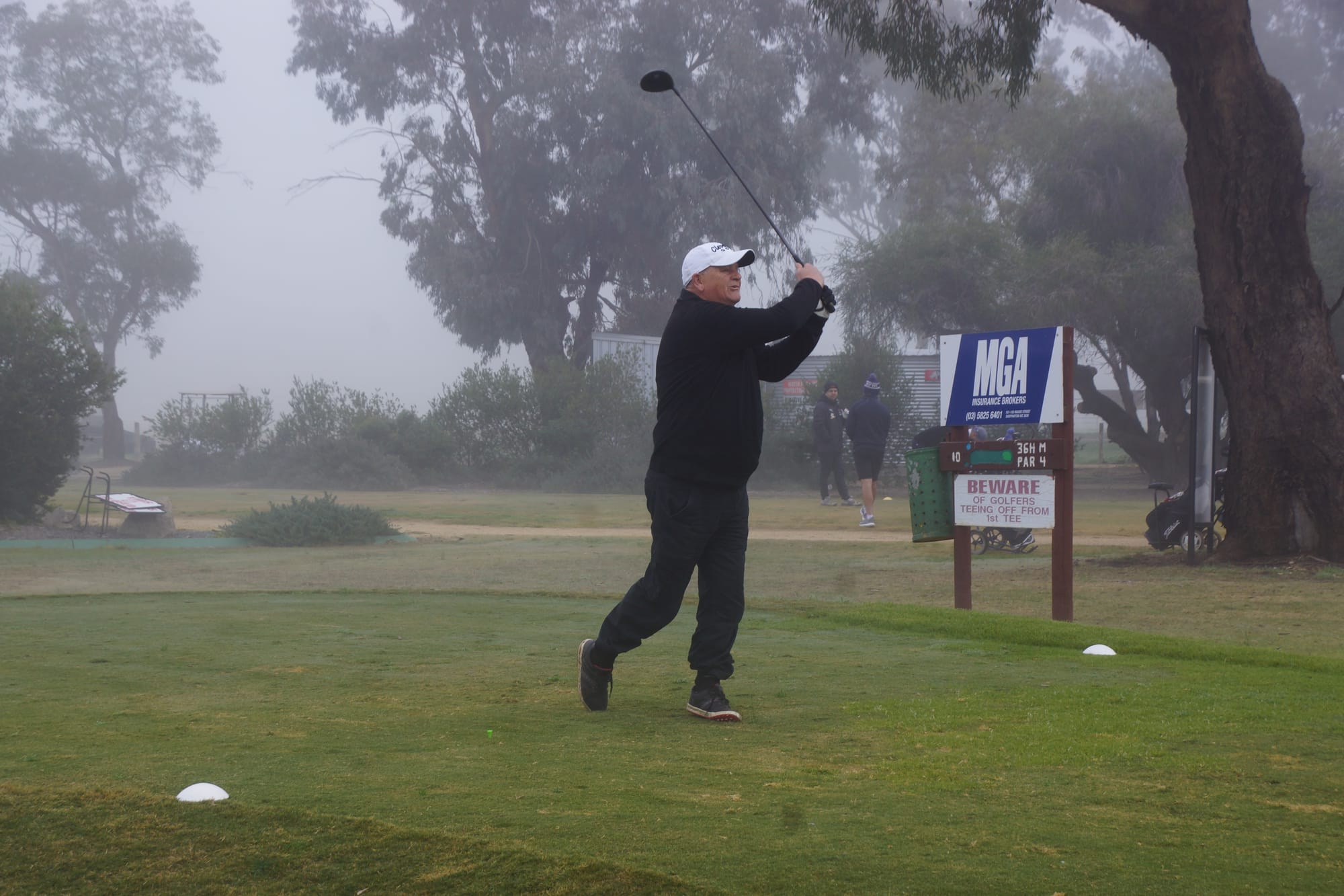 Steves’ day ... Steve Thornton (pictured) played well to finish runner-up to Stephen Piggott. 
