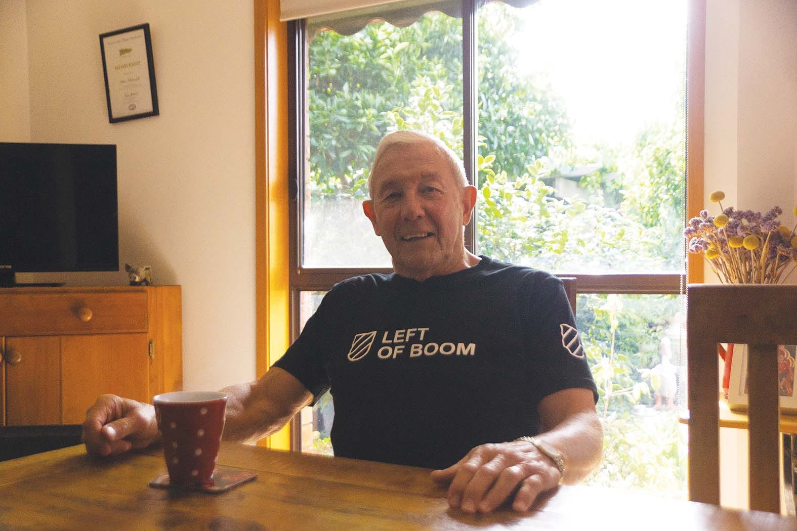 A cuppa with Peter Chisnall