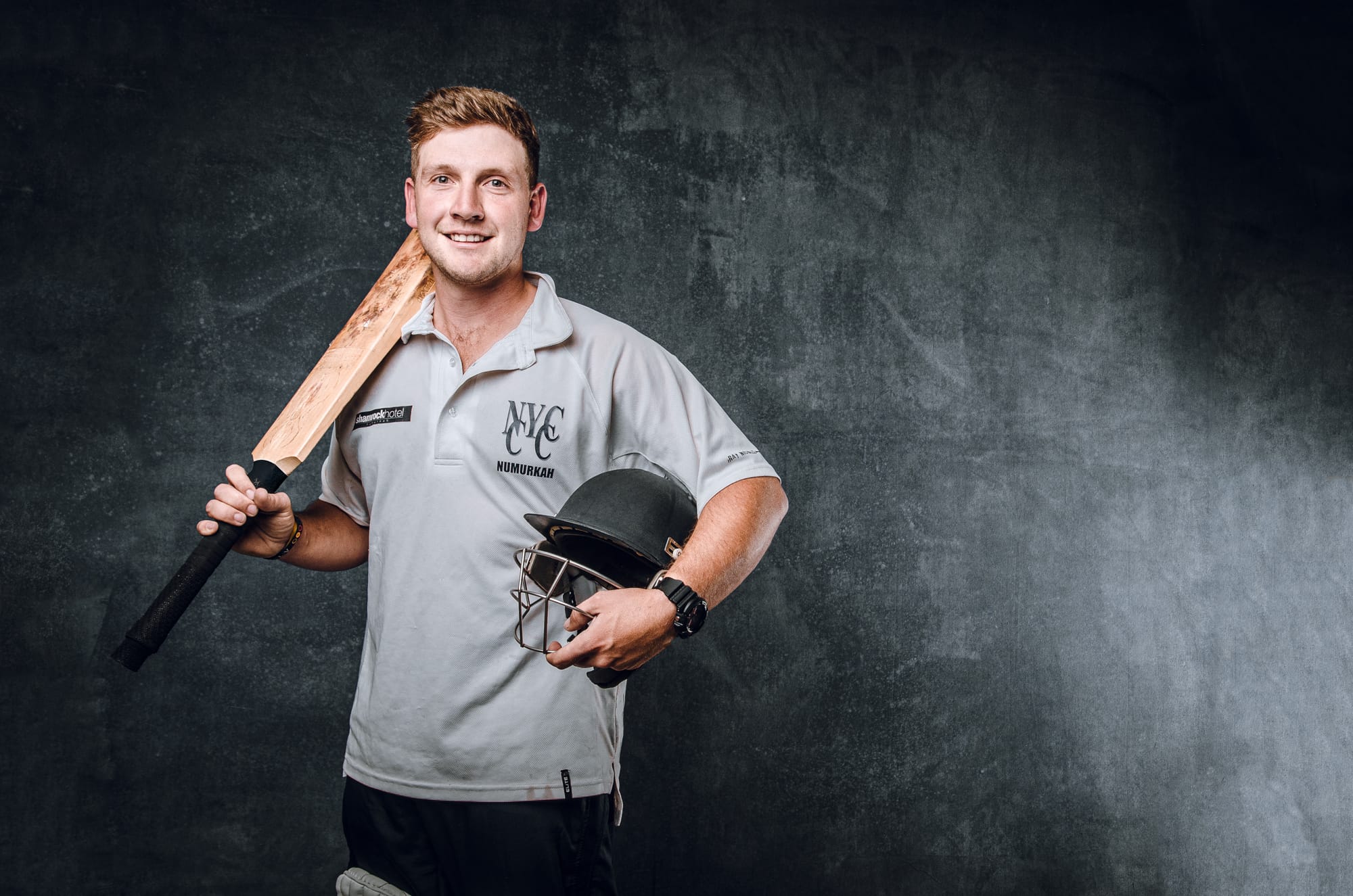 International talent ... despite already having played cricket in five different countries, Michael Eckard still has more destinations in his sights.