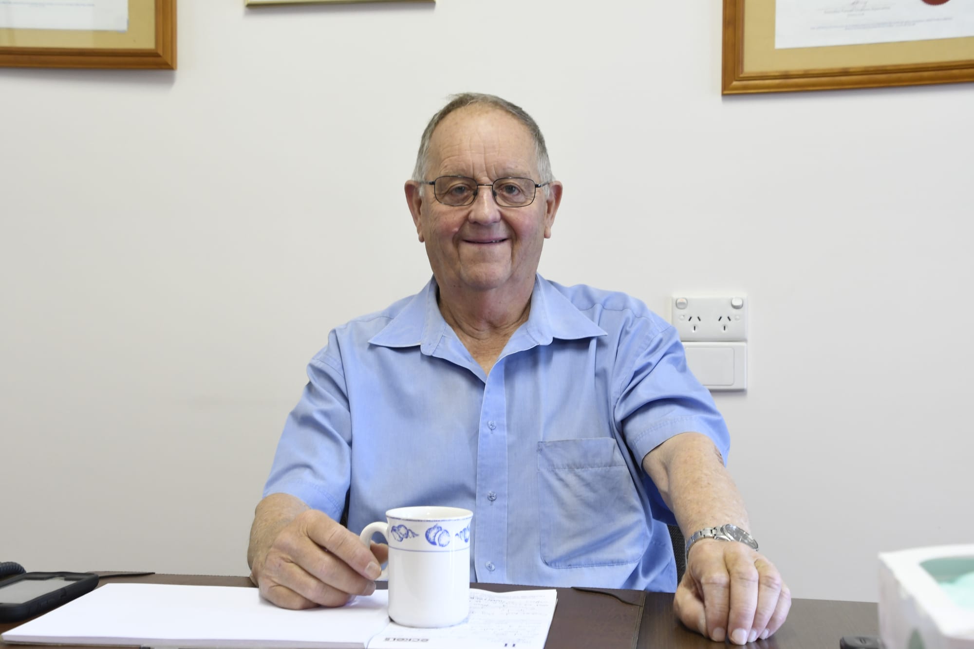 A cuppa with Peter Cox