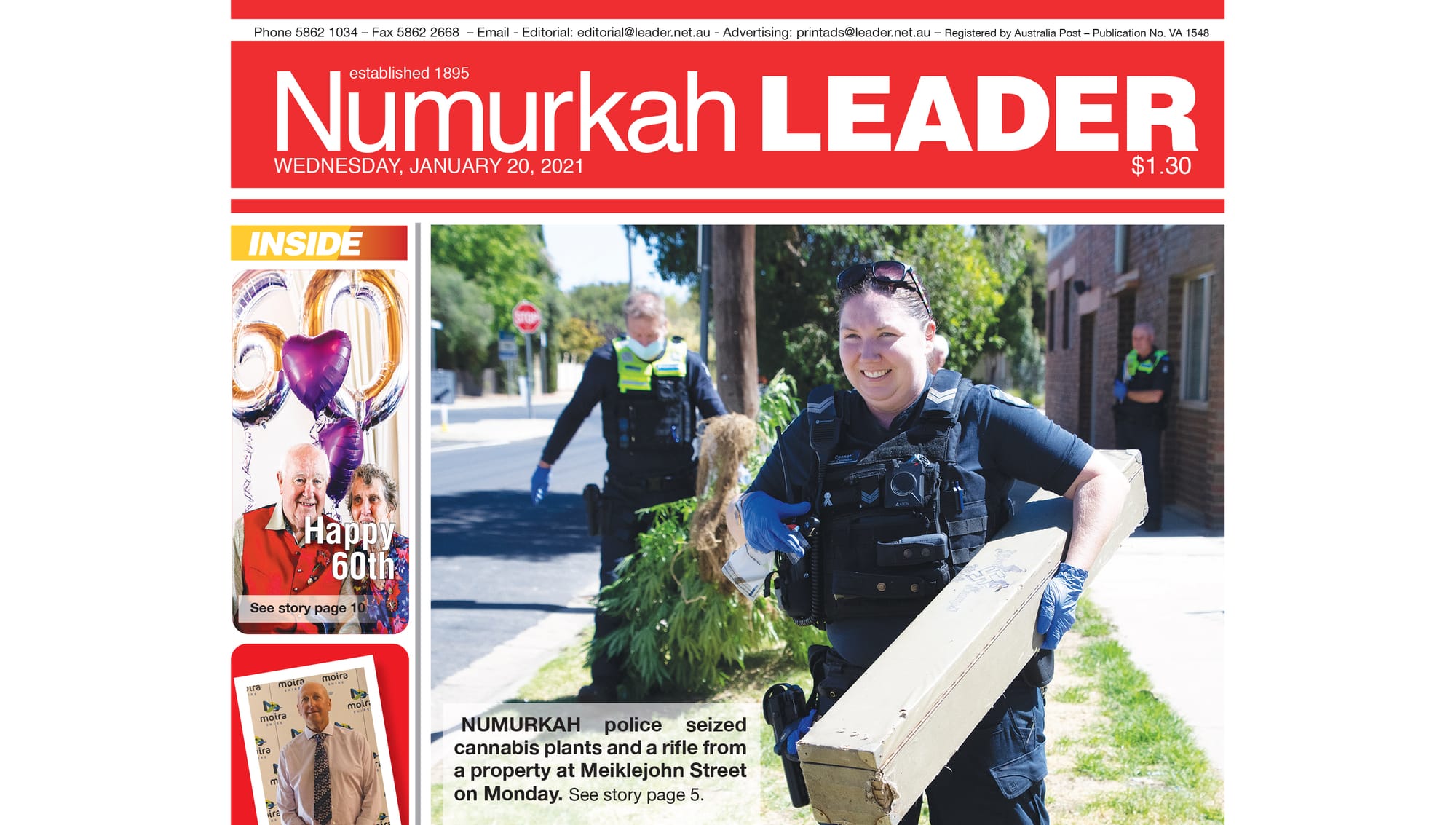 Numurkah Leader digital edition: January 20 2021