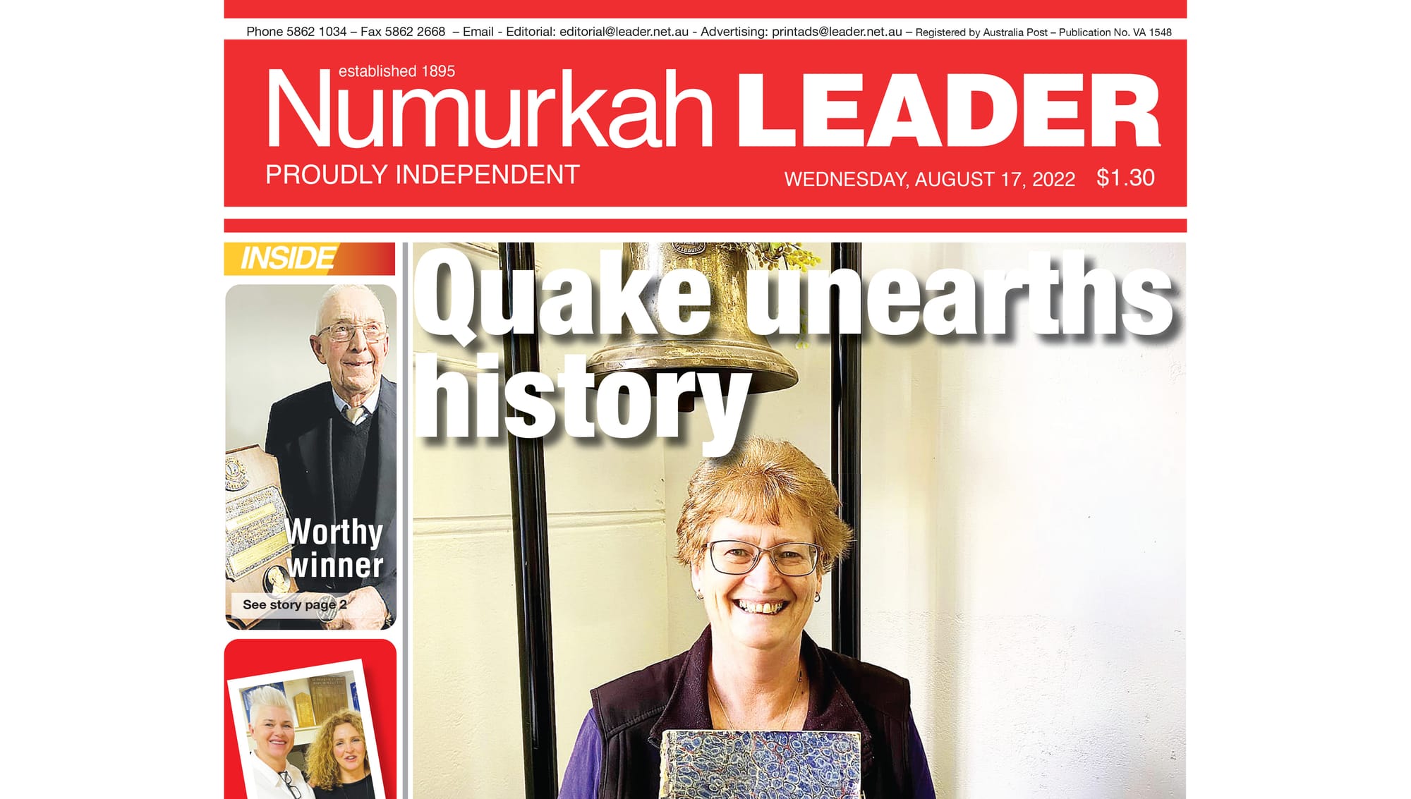 Numurkah Leader digital edition: August 17 2022
