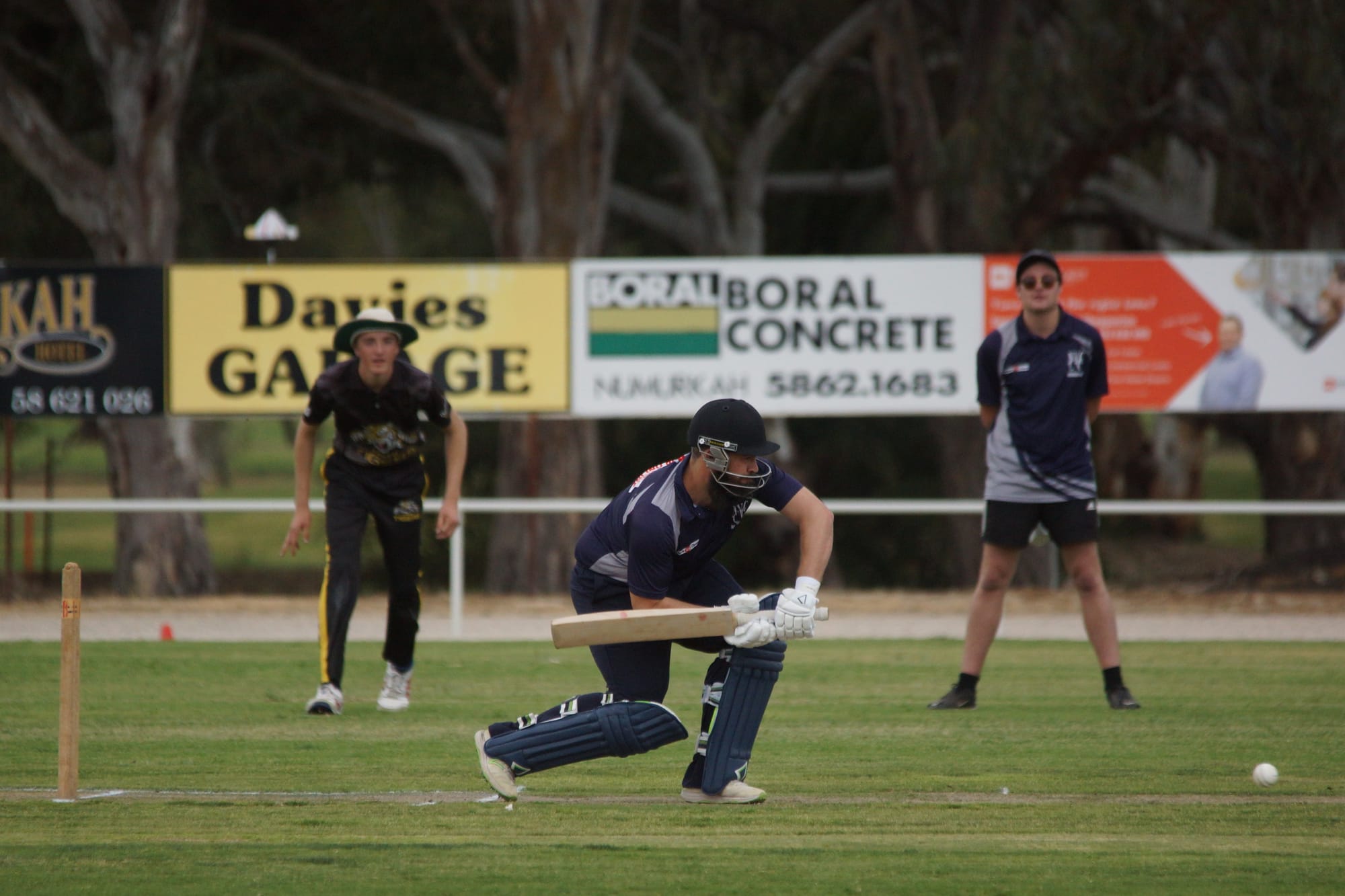 One last time ... Daniel Gledhill came home to play one last game with his brother Liam and top scored for the Blues on Saturday.