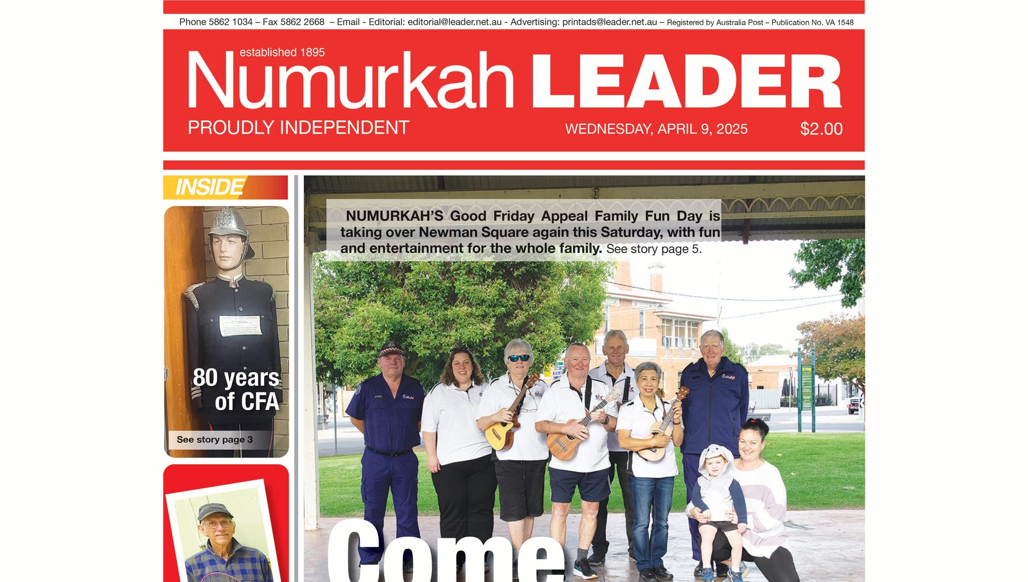 Numurkah Leader Digital Edition April 9 2025