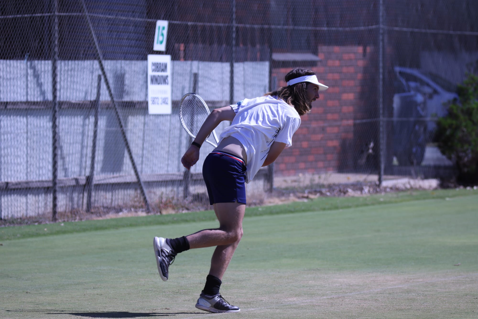 Captain Courageous ... Joe Nihill (in action last summer) has taken on the role of Nathalia club captain, and is full of hope for a successful season.