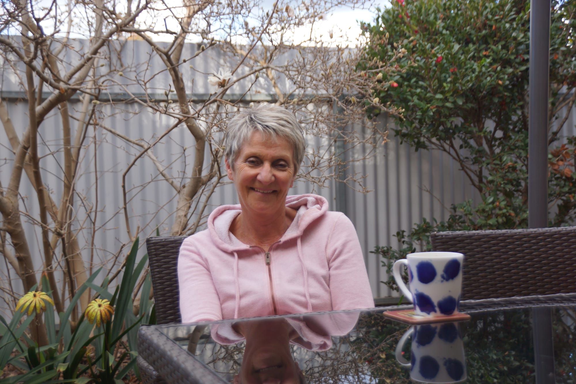 A cuppa with Bernadette Steward