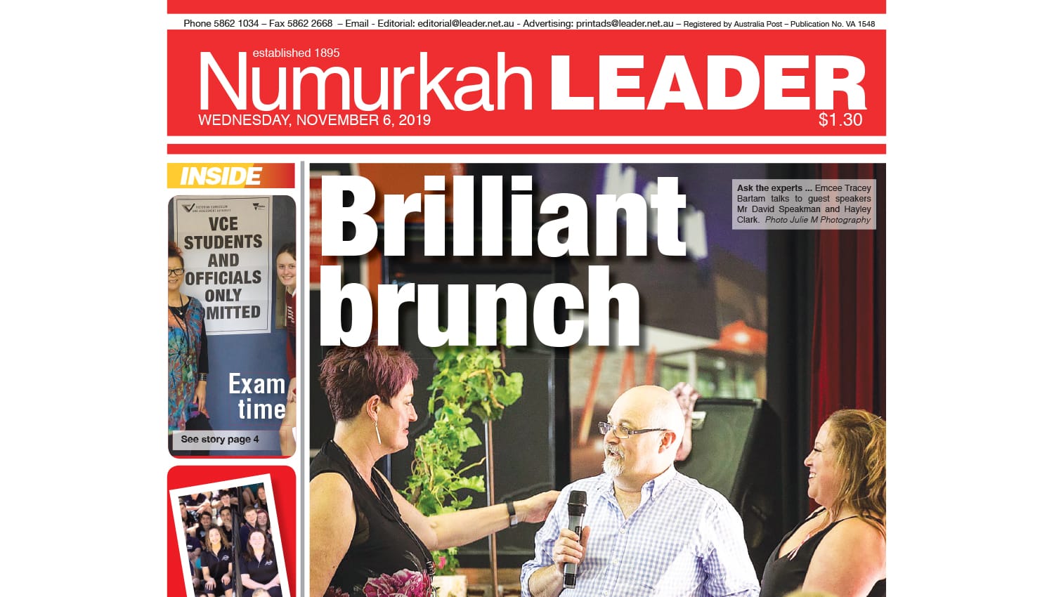 Numurkah Leader digital edition: November 6 2019