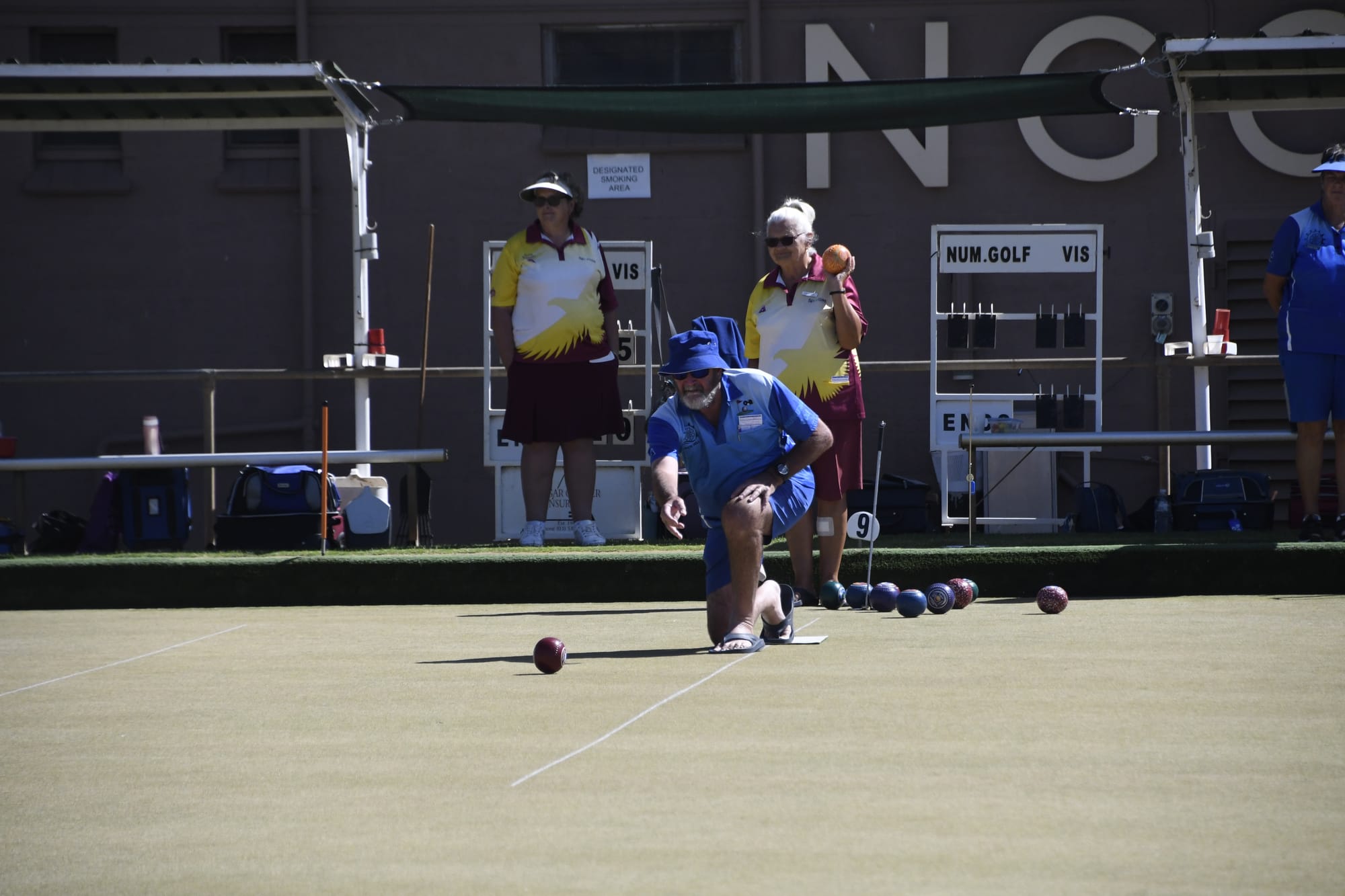 Just short... Jack Dell’s rink almost pulled off a great comeback against Barooga last Saturday, but just went down, as the team overall. 

