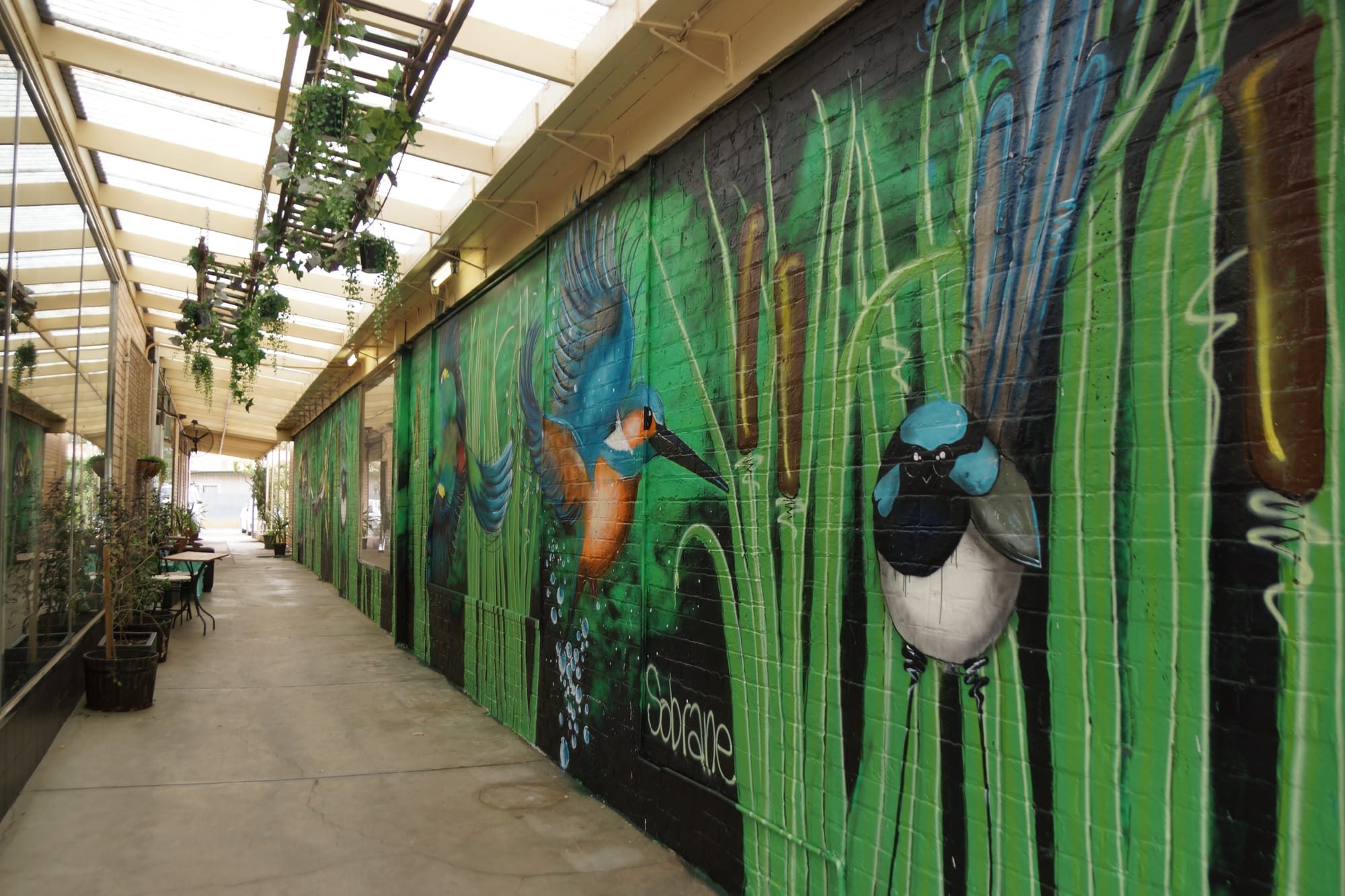 Beautiful artwork livens up town
