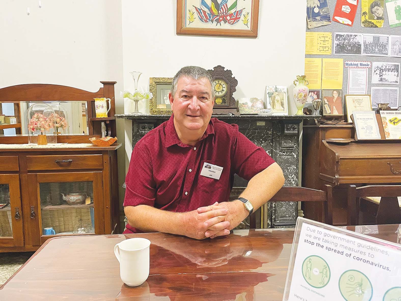 A cuppa with Jeff Blackley