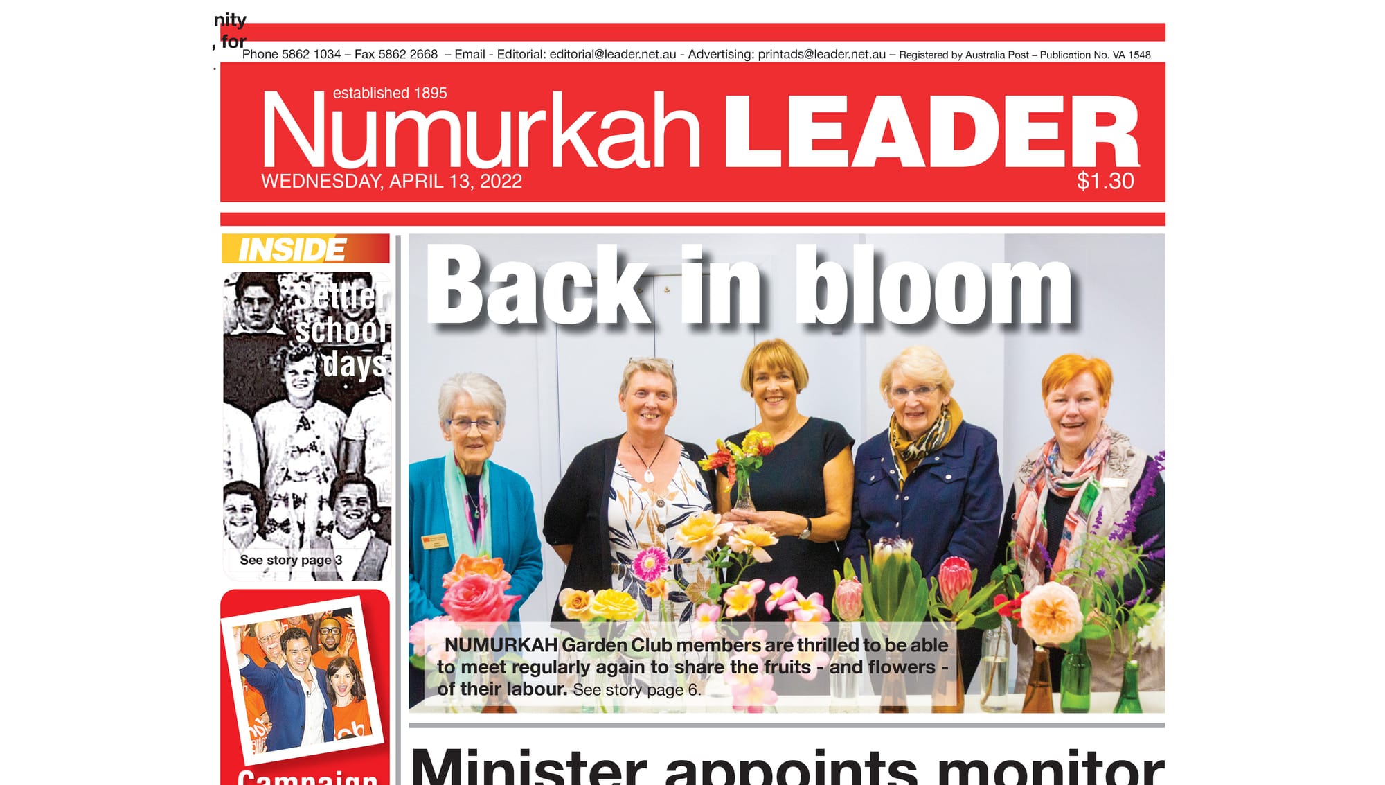 Numurkah Leader digital edition: April 13 2022