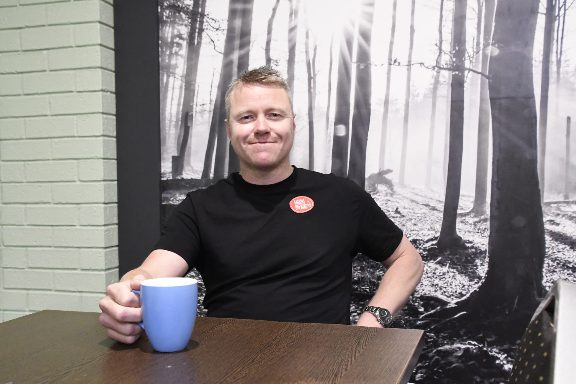 A cuppa with Nathan Morris