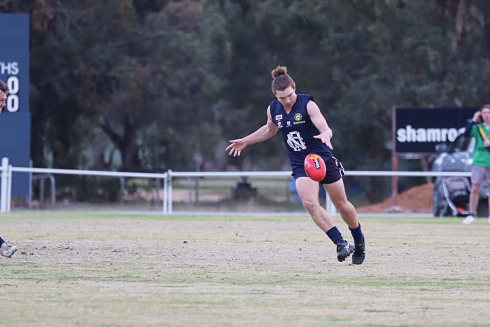 Star junior... Numurkah senior best and fairest winner Rhys Cason has been selected into the Murray Bushrangers’ preseason squad.
