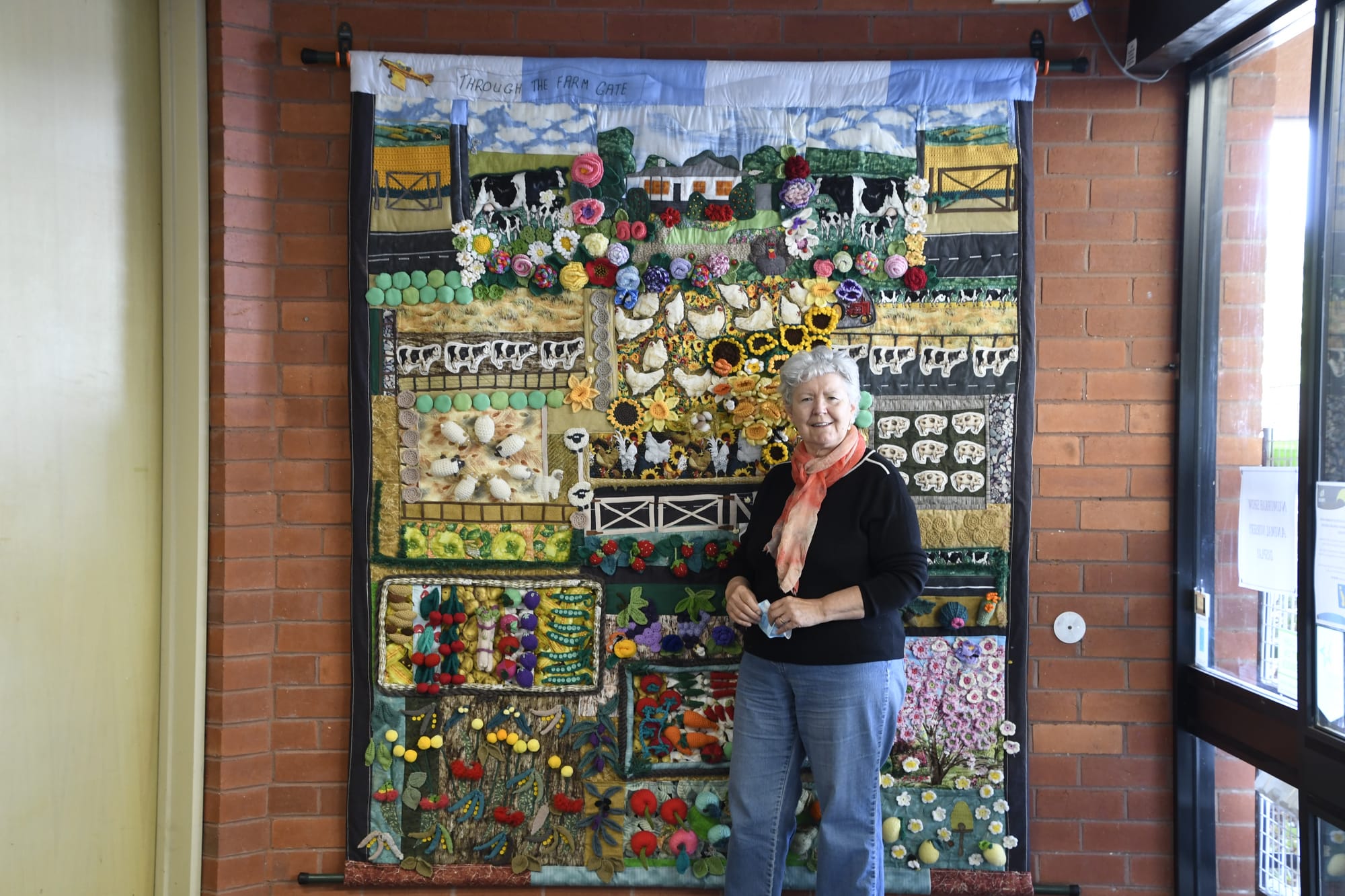 Prodigious quilter ... Anna Newham put her lockdown hours to good use by creating 17 quilts from scrap material. 