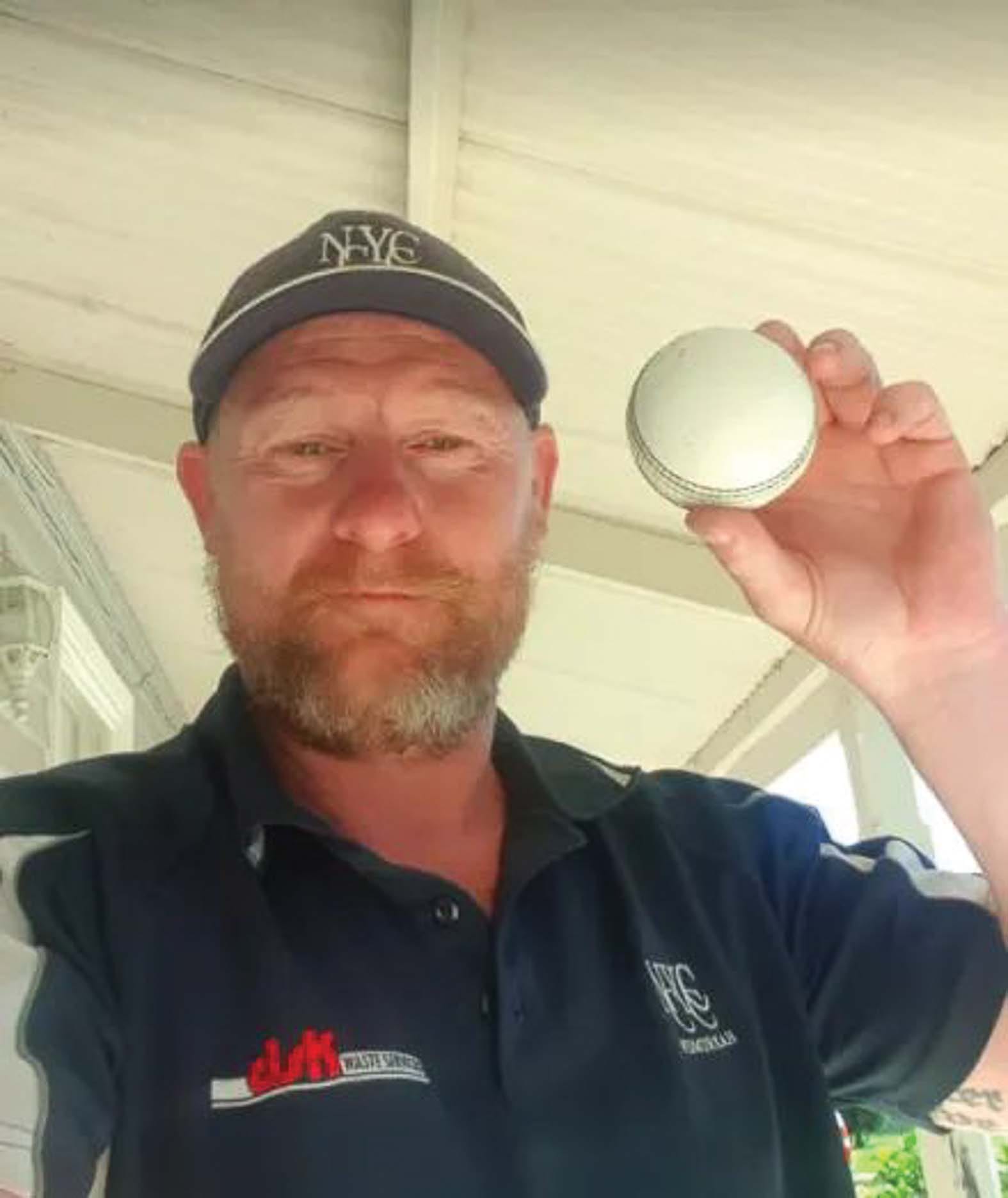 Star of the show... Jason Verhoeven took an incredible hat-trick in C-grade at the weekend. 
