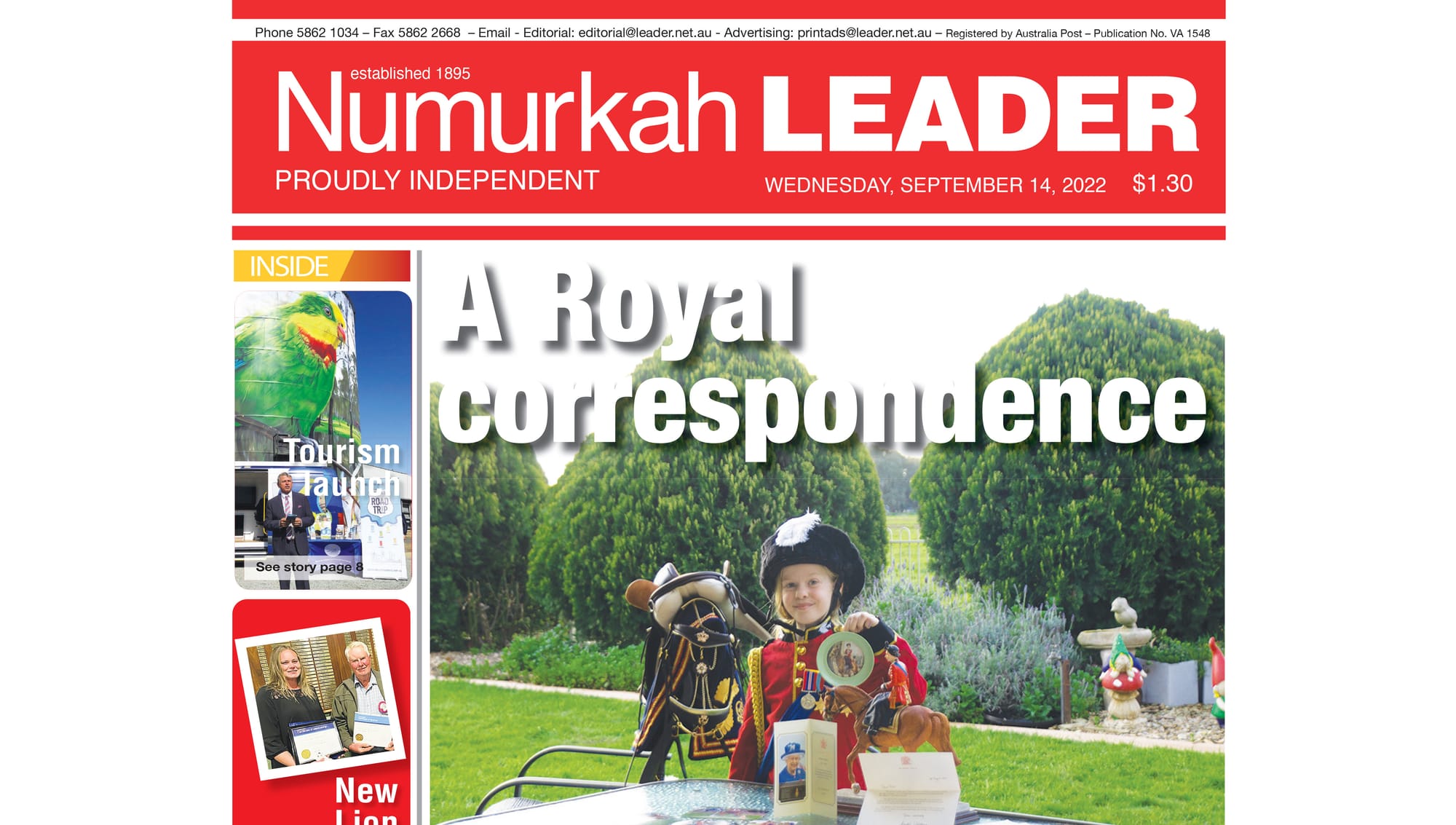 Numurkah Leader digital edition: September 14 2022