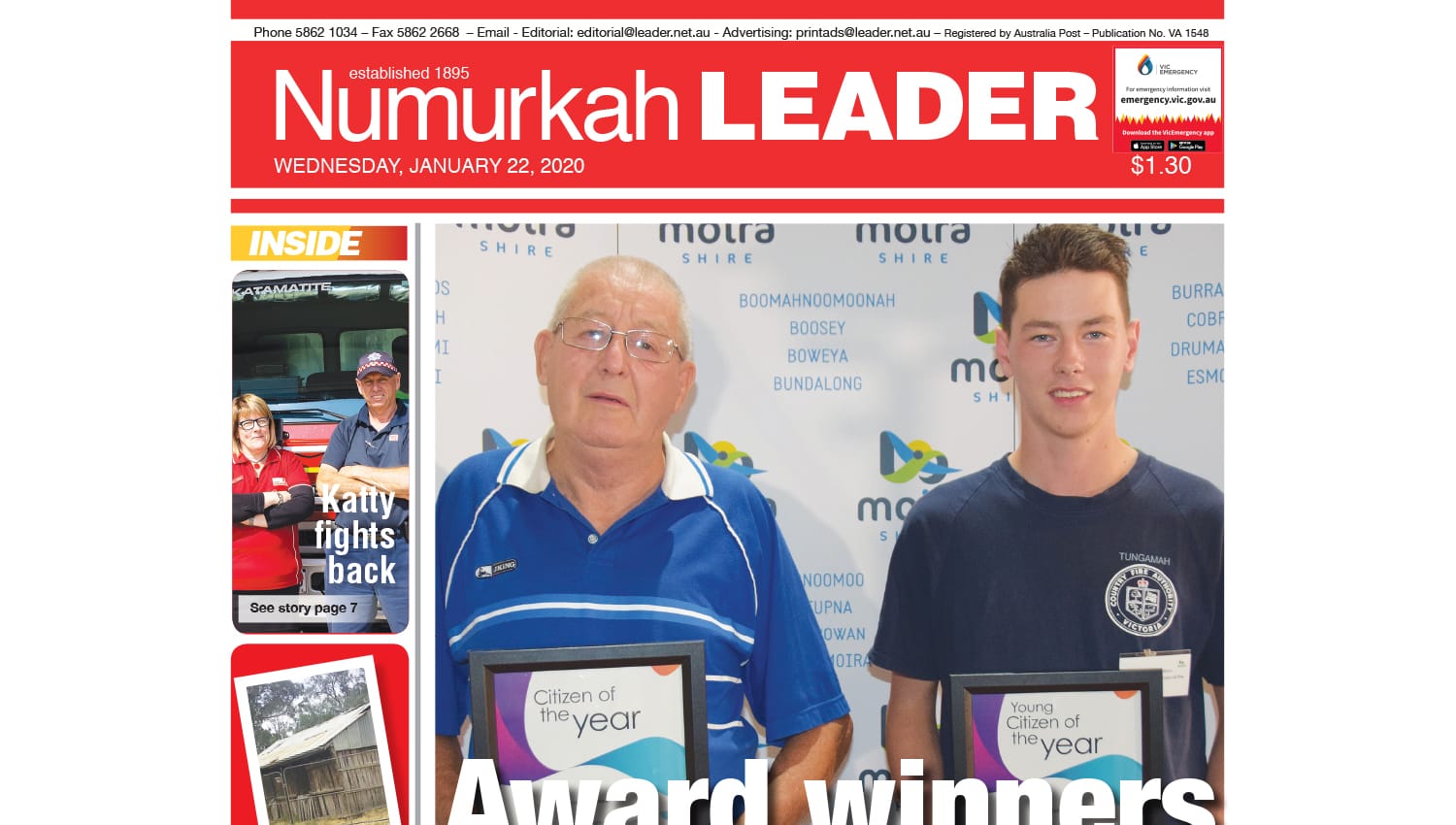 Numurkah Leader digital edition: January 22 2020