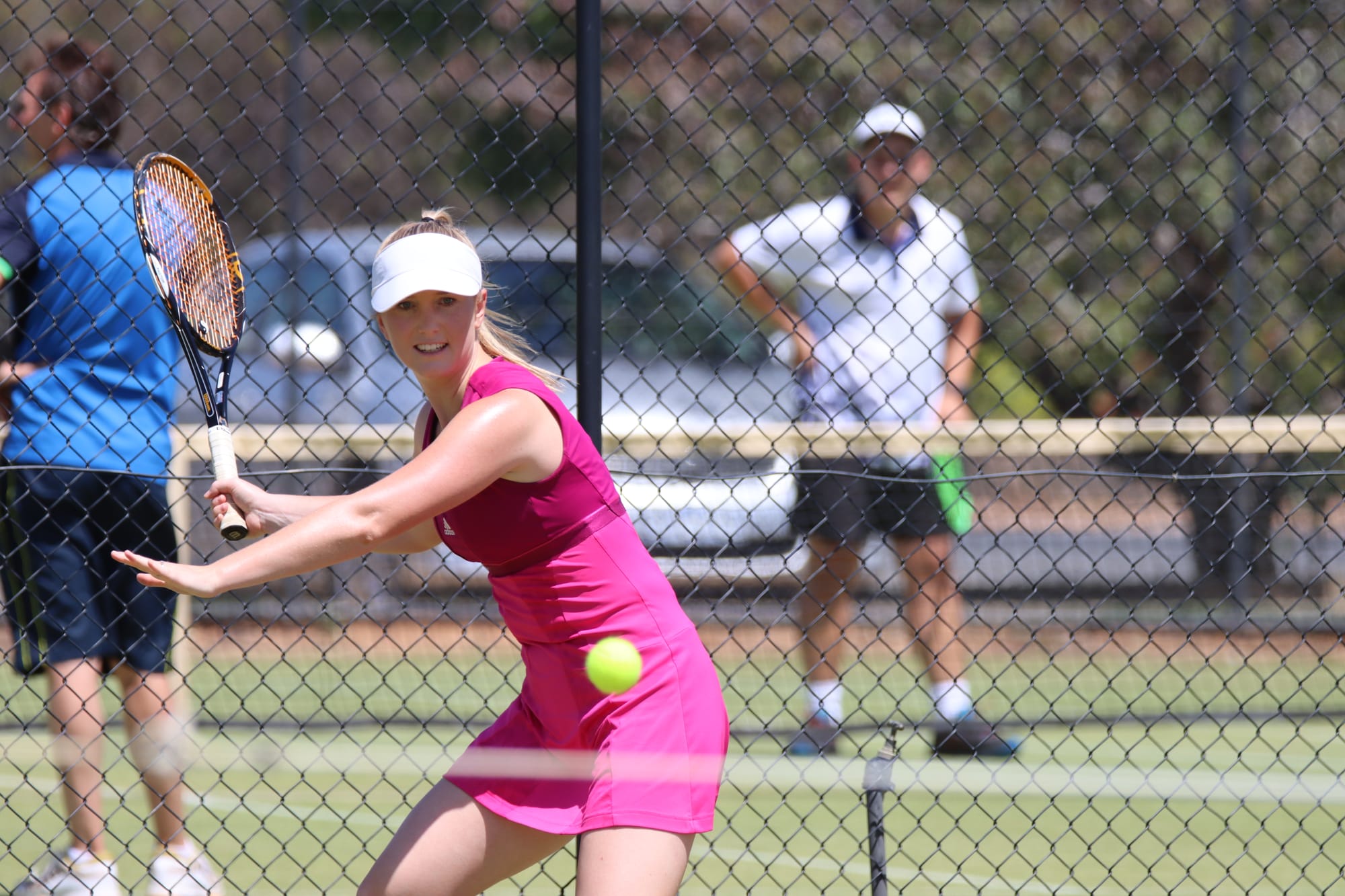 Welcome back ... Emily Ryan was a welcome addition to the Warriors’ line-up on Saturday.