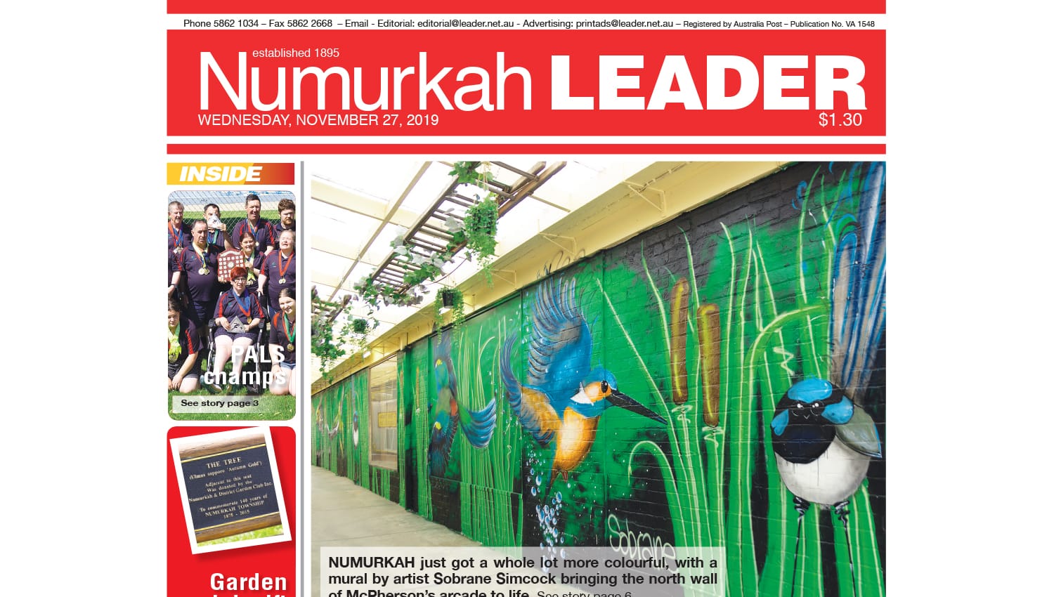 Numurkah Leader digital edition: November 27 2019