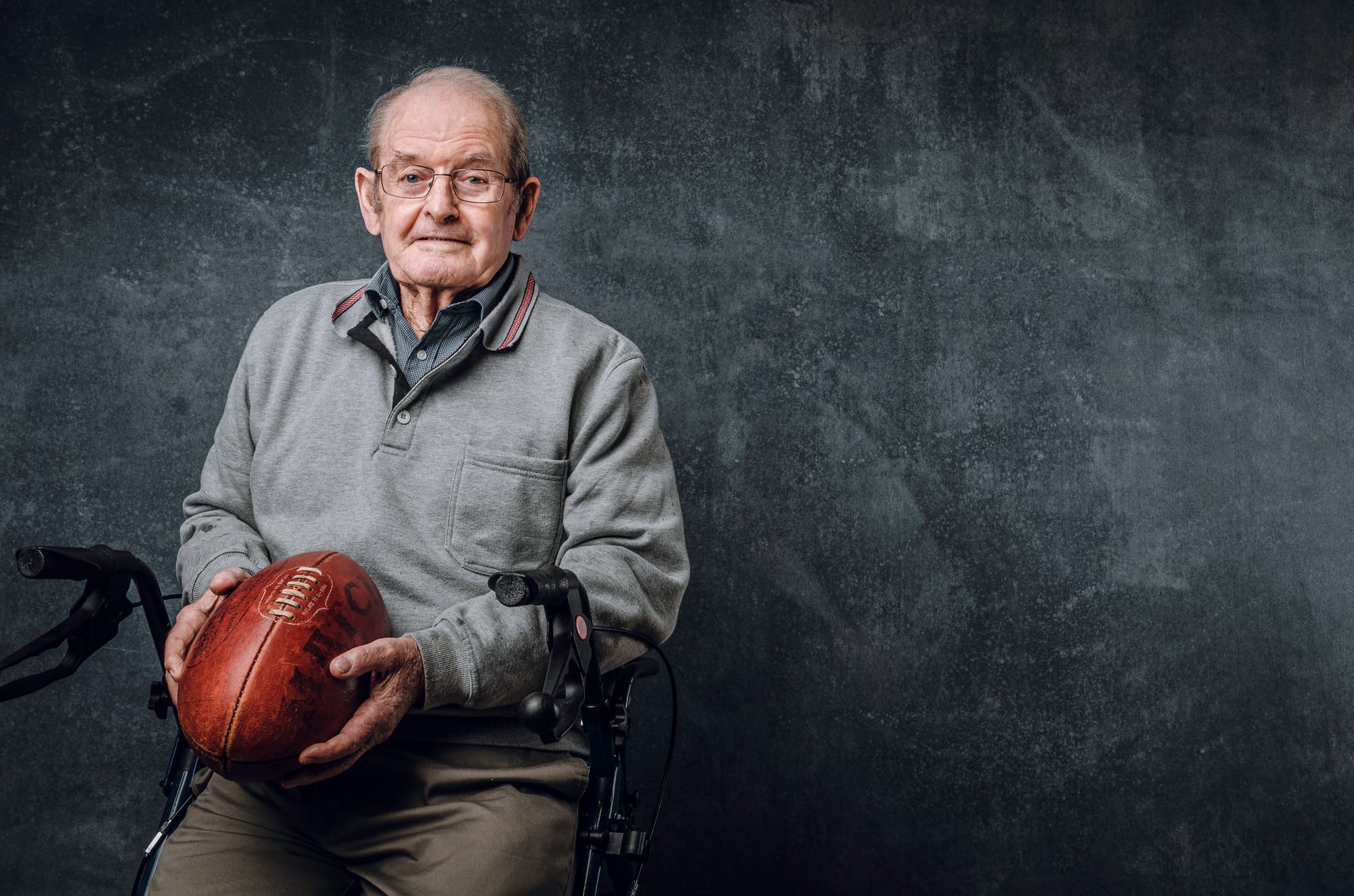 Playing the man ... Kevin Pell’s job was to make sure the best players on the opposing team couldn’t do too much damage.
