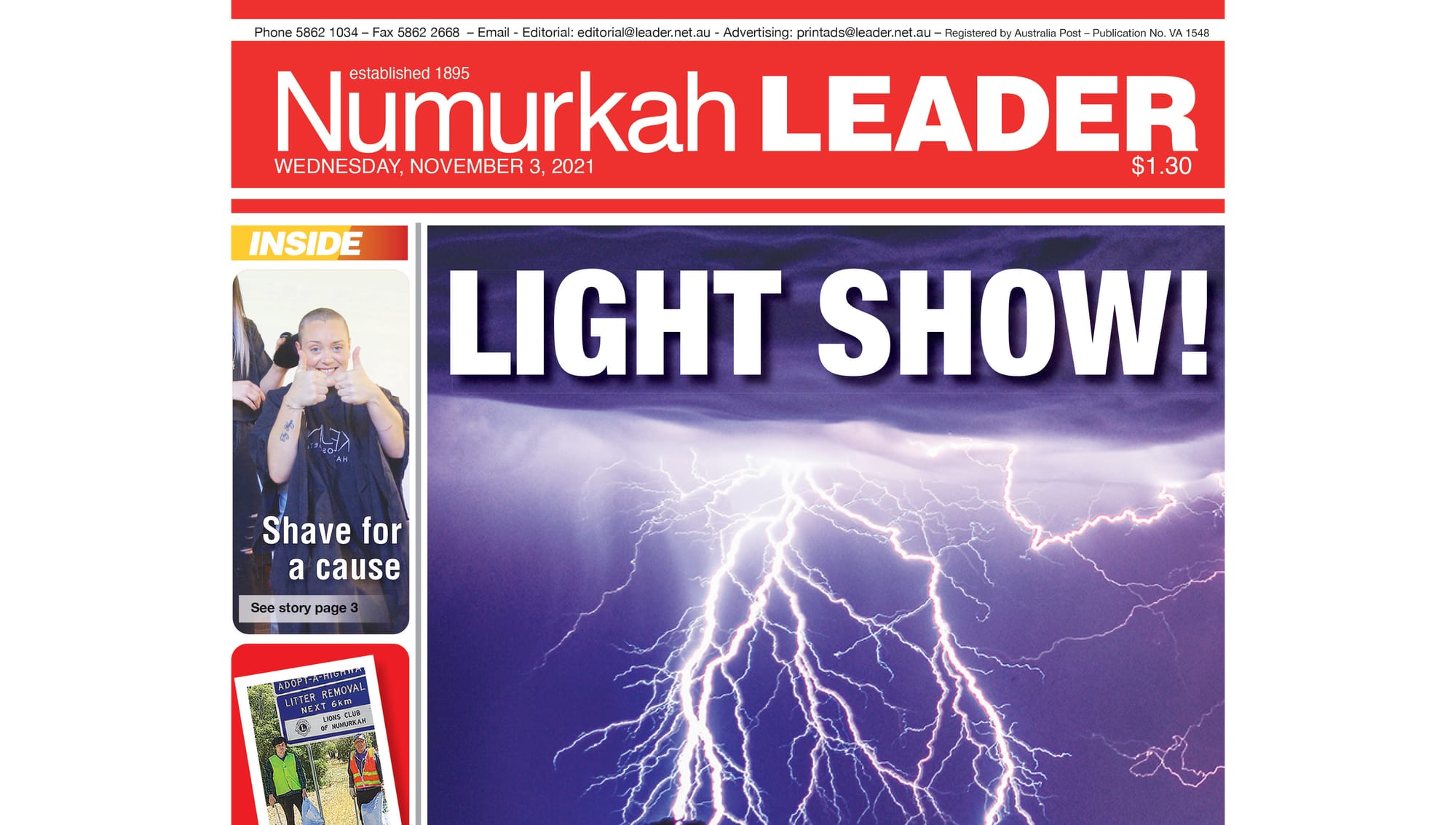 Numurkah Leader digital edition: November 3 2021