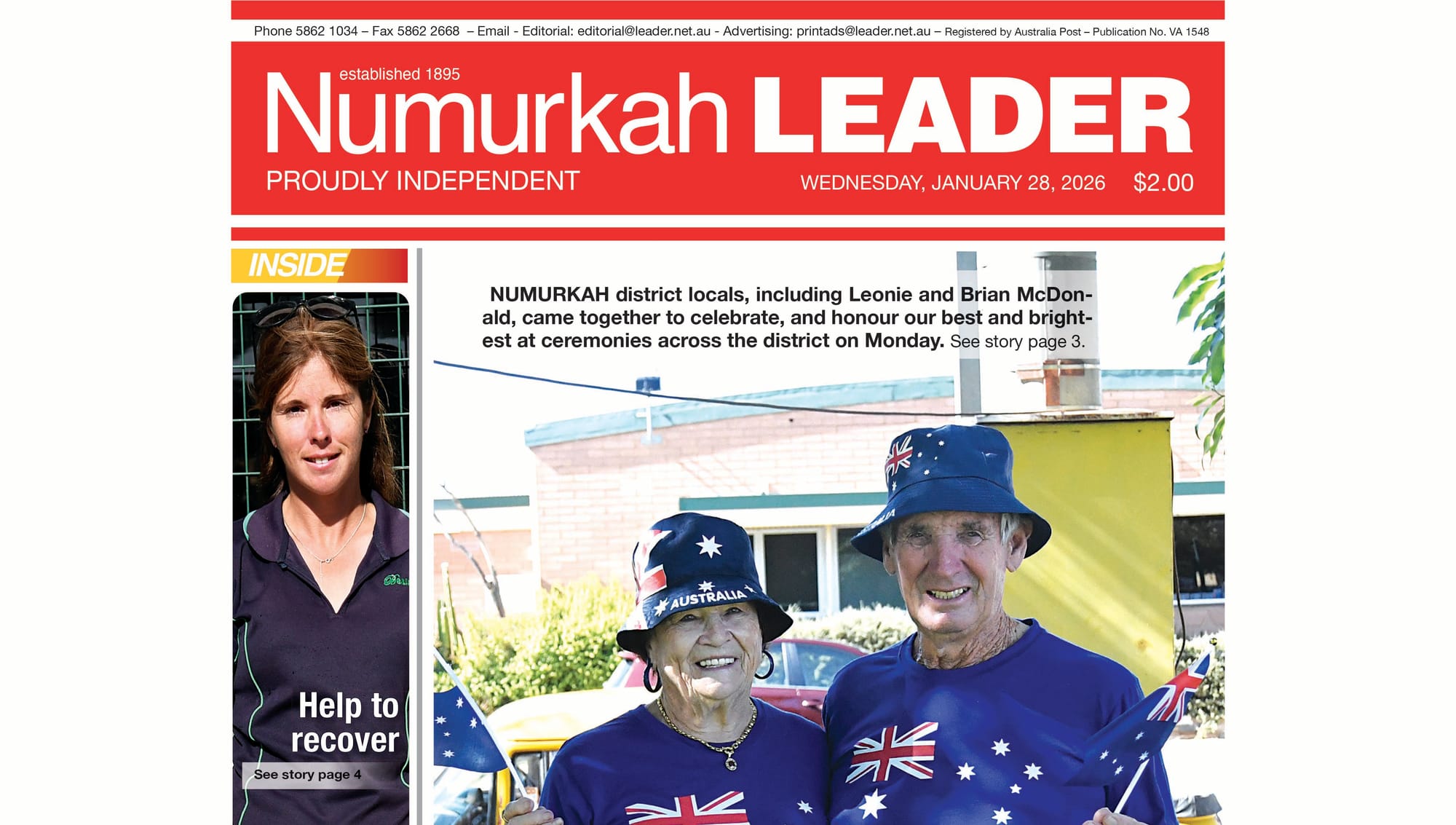 Numurkah Leader Digital Edition January 28 2026
