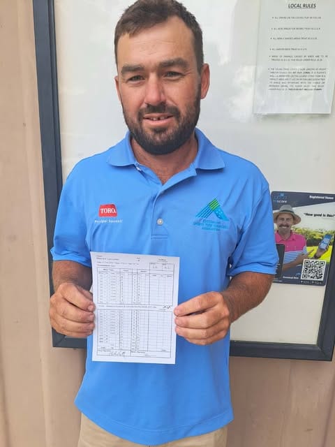 Mathew’s magical monthly medal round