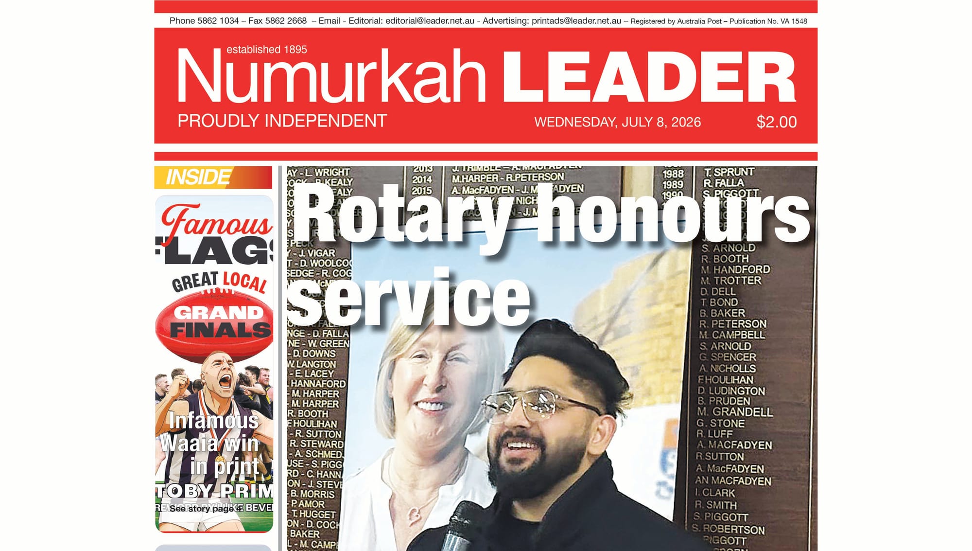 Numurkah Leader Digital Edition July 8 2026
