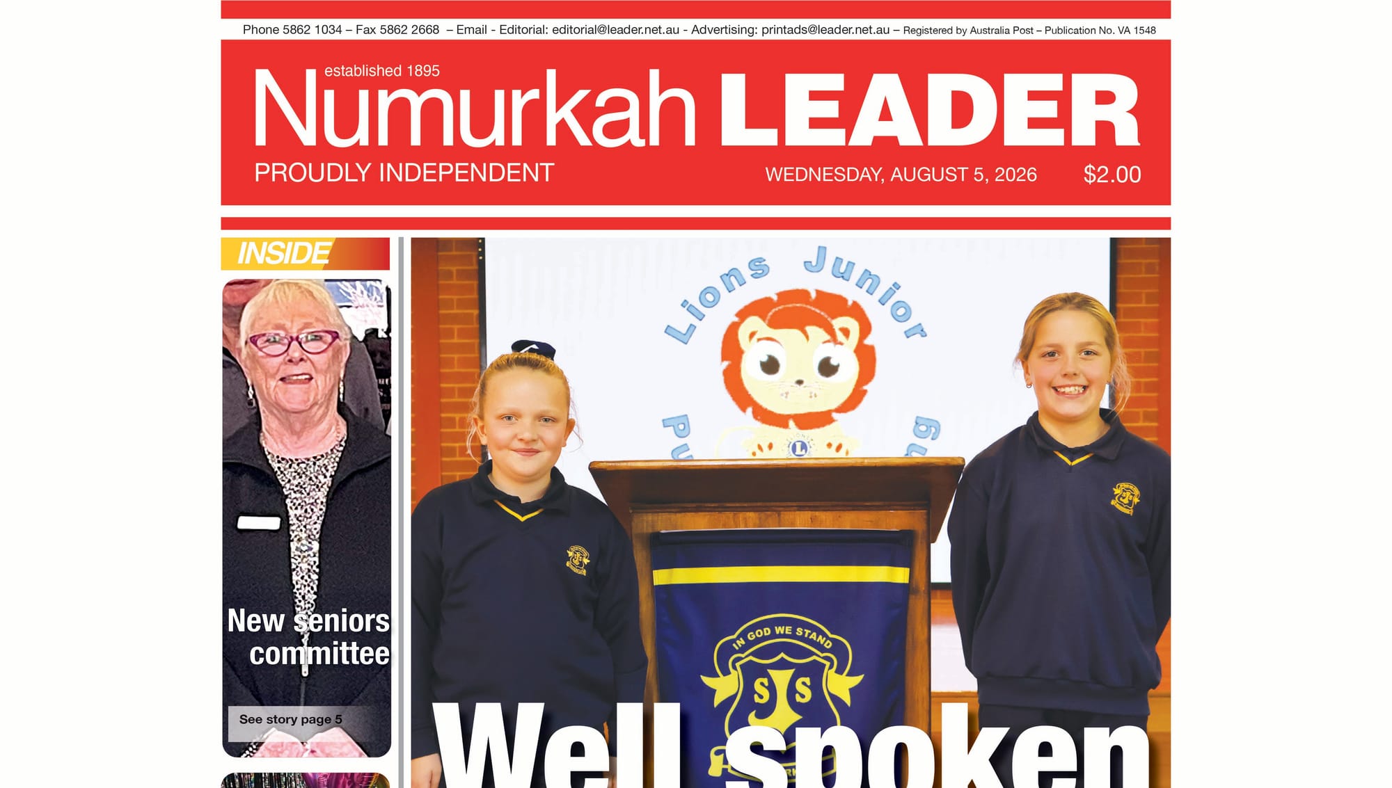 Numurkah Leader Digital Edition August 5 2026