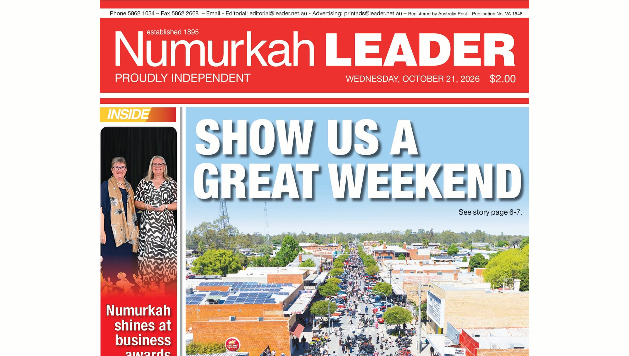 Numurkah Leader Digital Edition October 21 2026