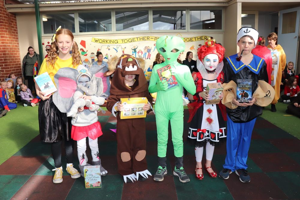 Characters galore at NPS book week post image
