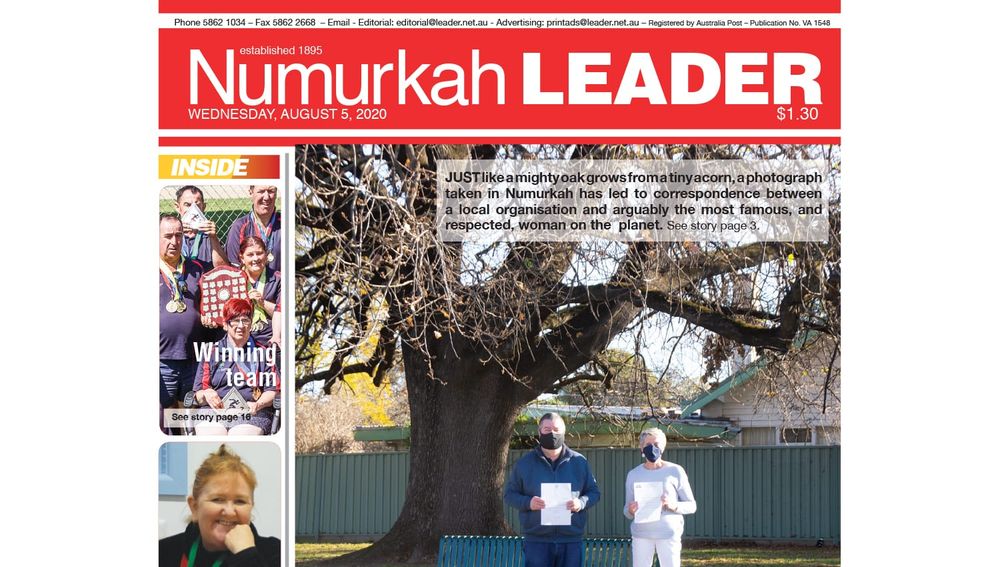 Numurkah Leader digital edition: August 5 2020 post image