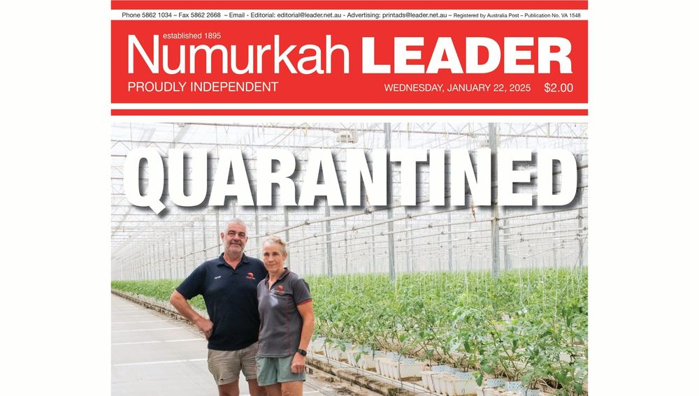 Numurkah Leader Digital Edition January 22 2025 post image